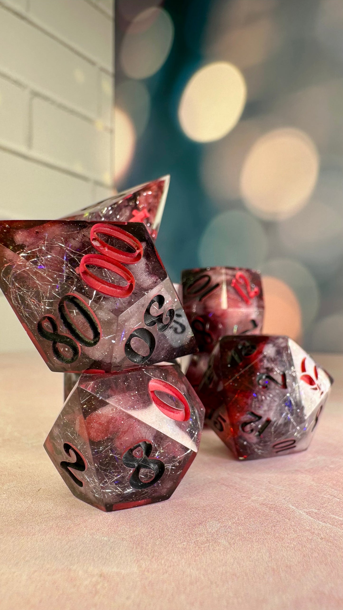 The Stranger -8 piece polyhedral dice set (Large)