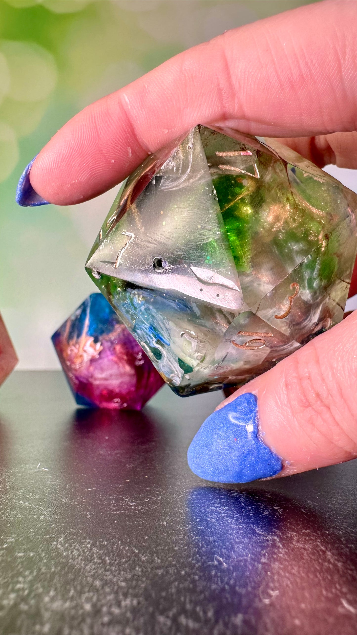 Van Gogh 60 MM Logo d20 Paperweight Chonk (Beta) Pobody's Nerfect