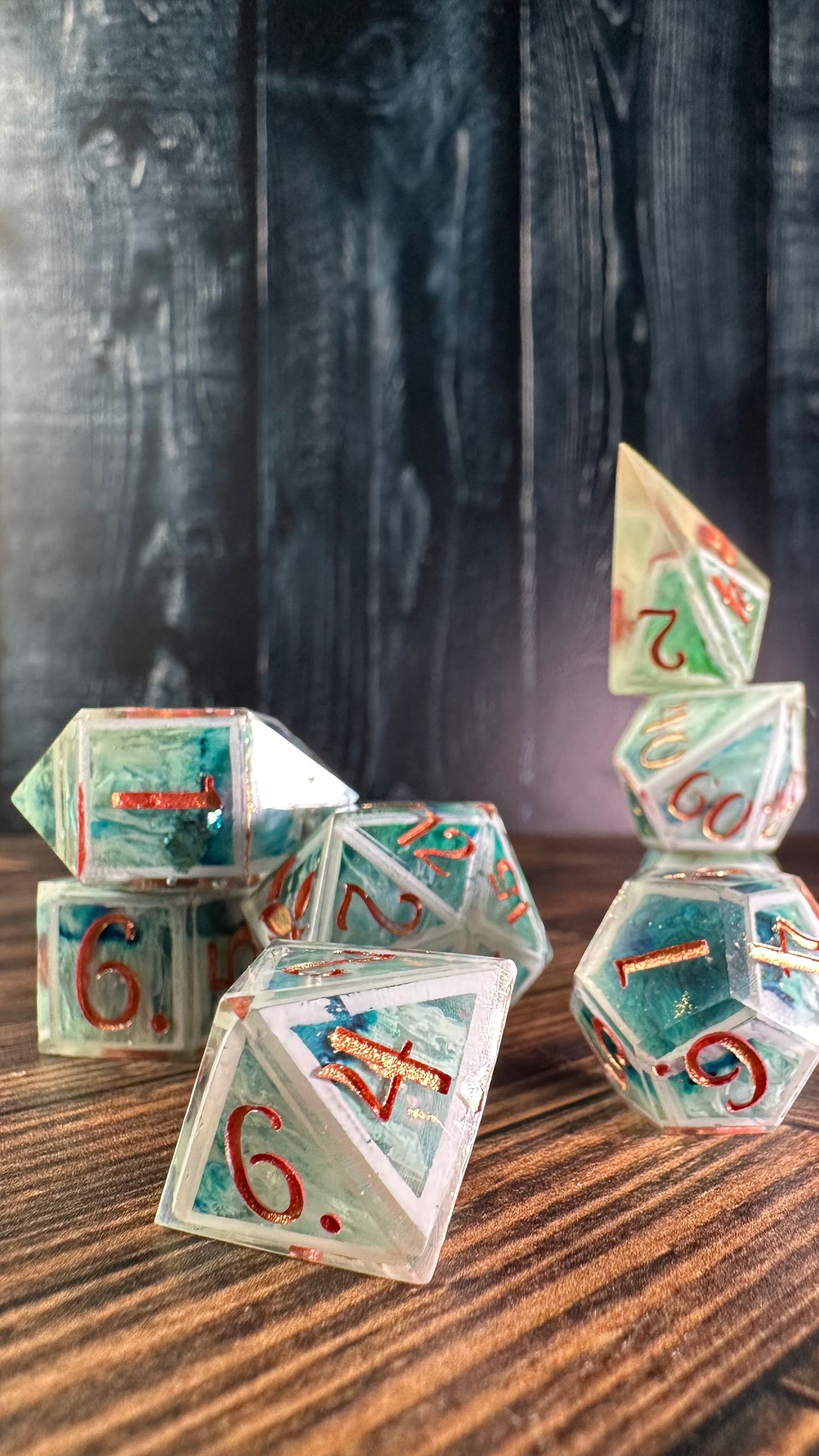 Elide Lochan-7 piece polyhedral dice set