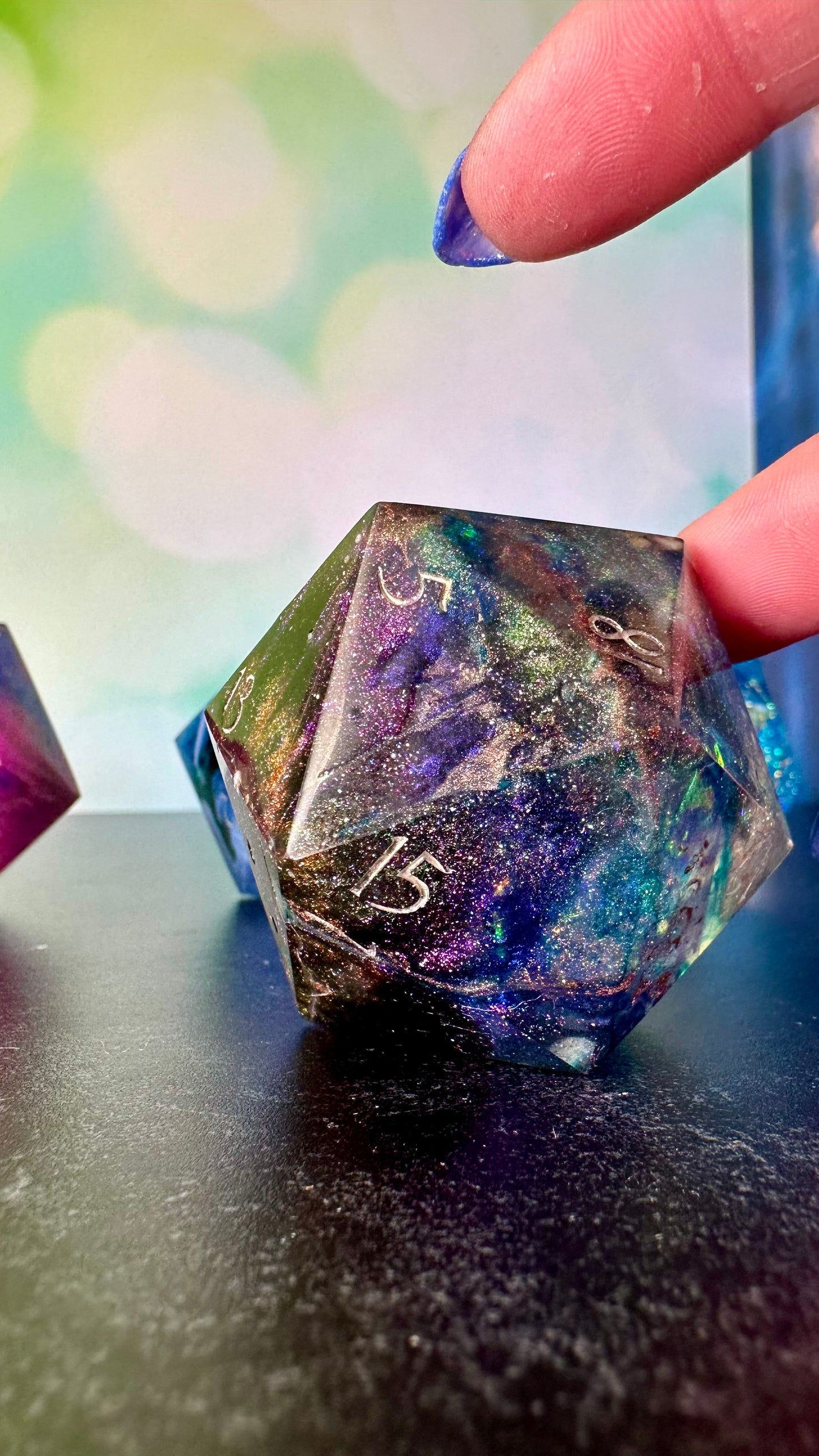 The Cauldron 60 MM Logo d20 Paperweight Chonk (Beta) Pobody's Nerfect