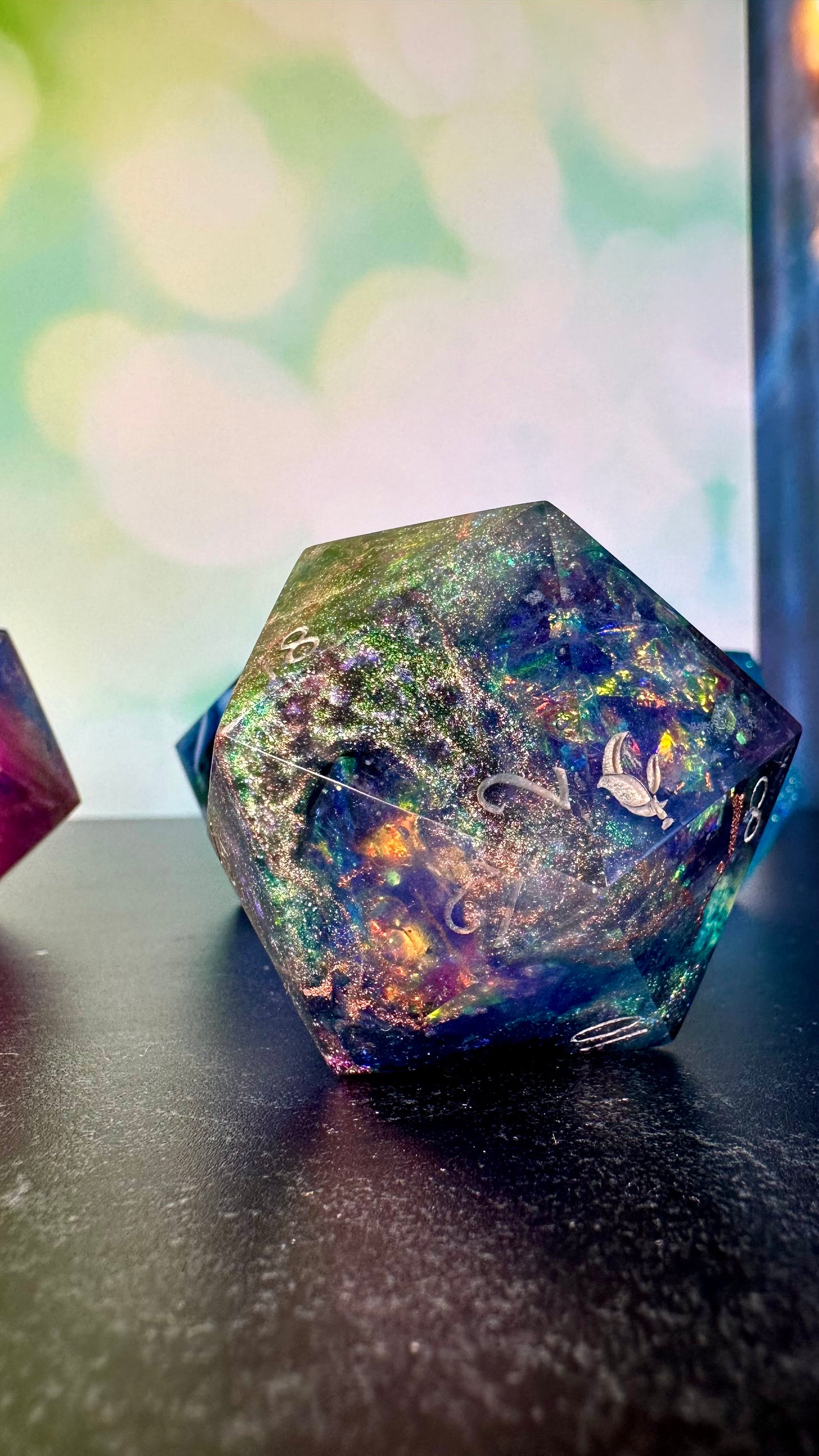 The Cauldron 60 MM Logo d20 Paperweight Chonk (Beta) Pobody's Nerfect