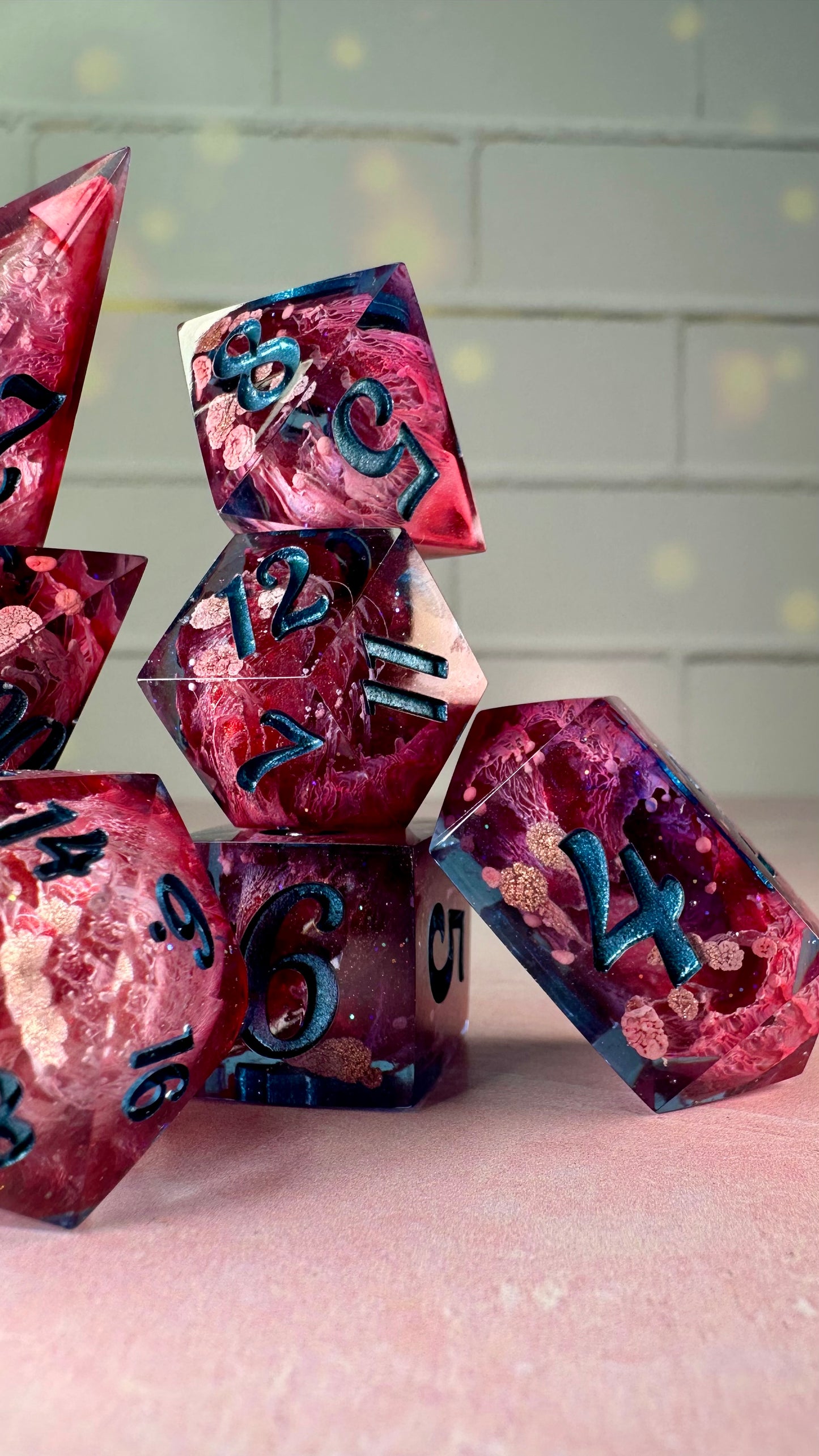 Billy Maximoff-8 piece polyhedral dice set (Large)