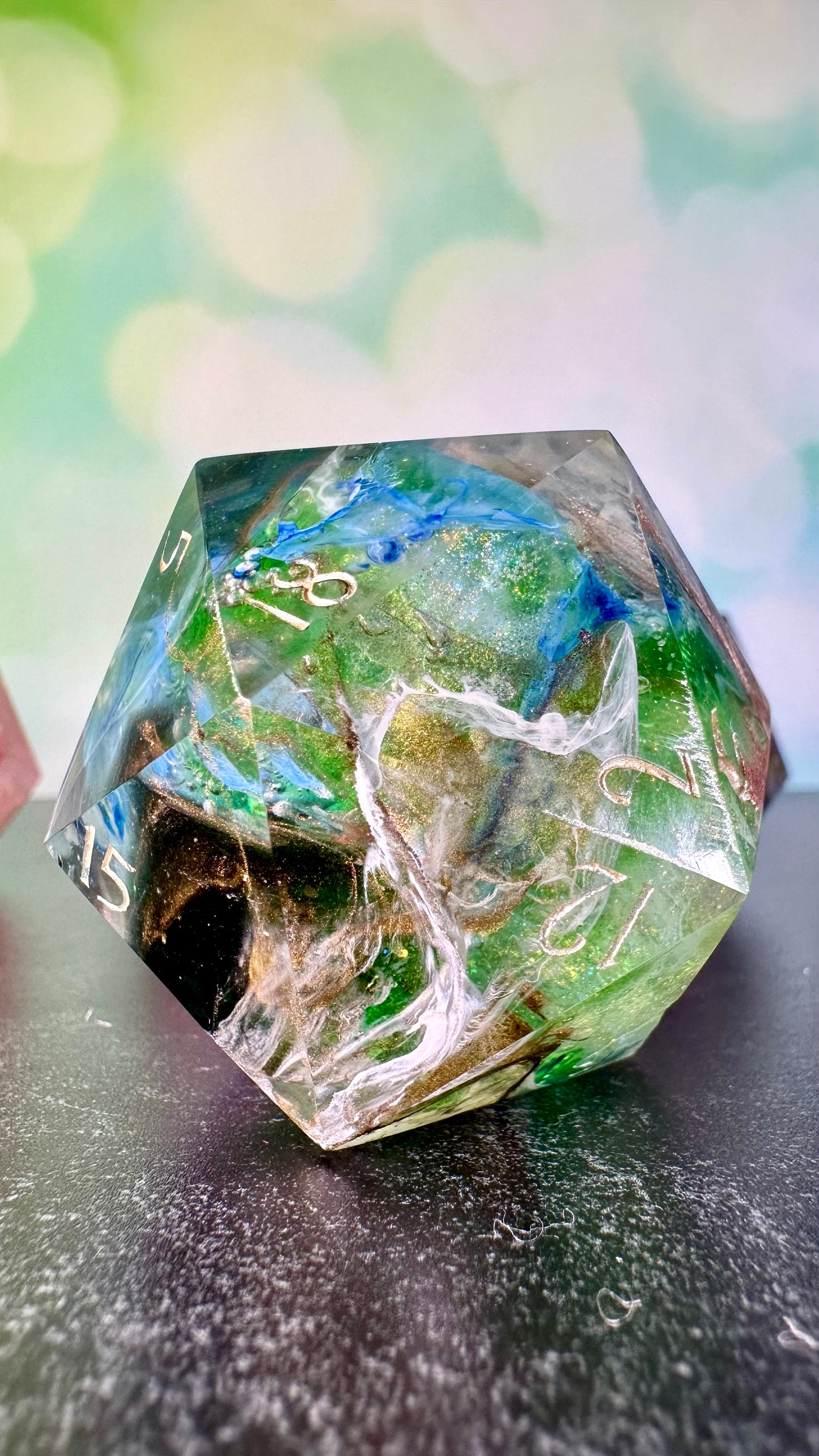 Van Gogh 60 MM Logo d20 Paperweight Chonk (Beta) Pobody's Nerfect