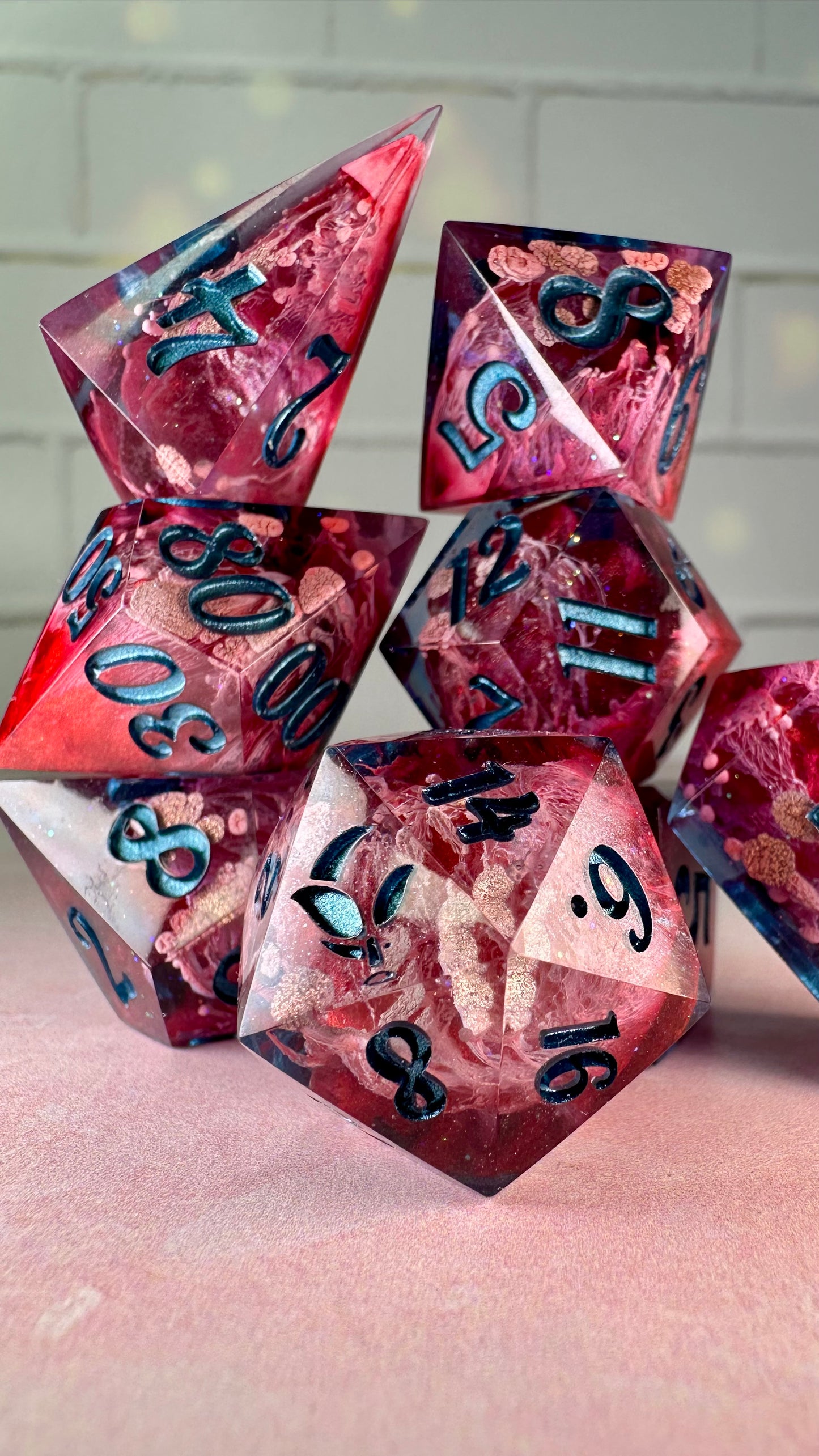 Billy Maximoff-8 piece polyhedral dice set (Large)