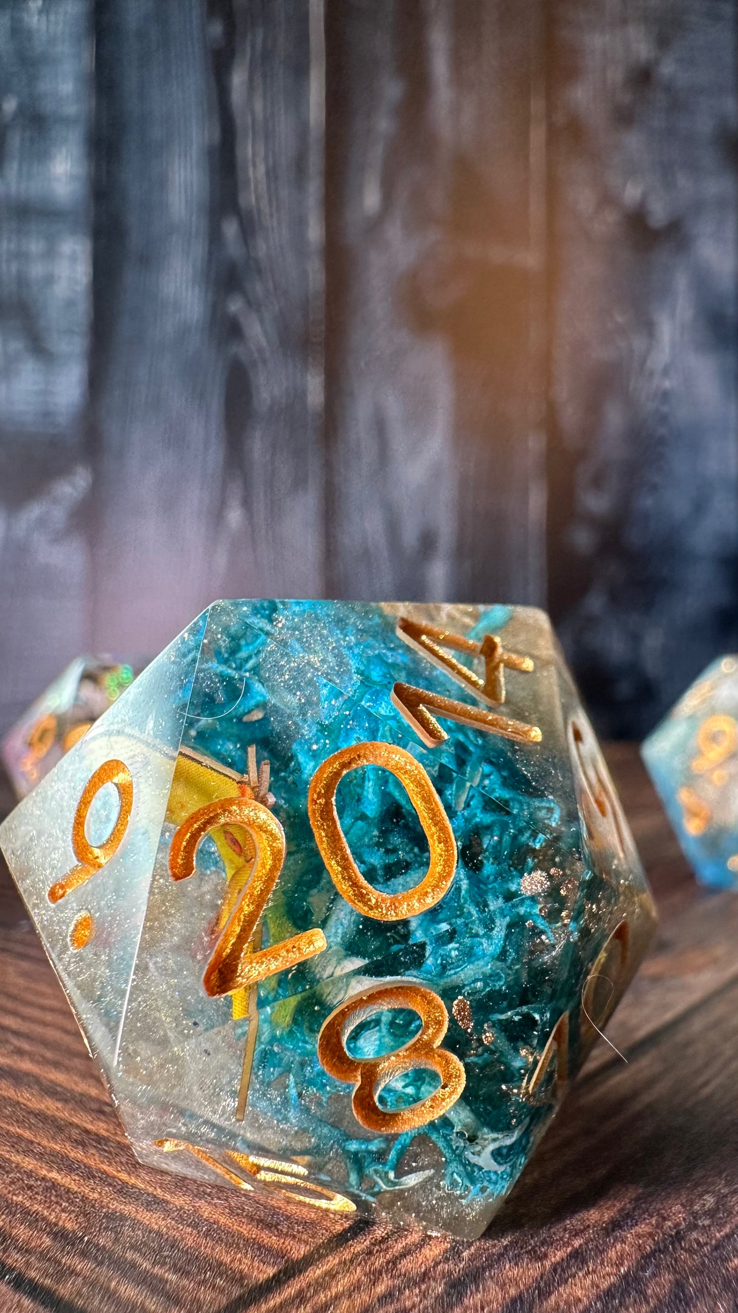 Yellow Butterfly- 35 MM Logo d20 Chonk-Pobody’s Nerfect