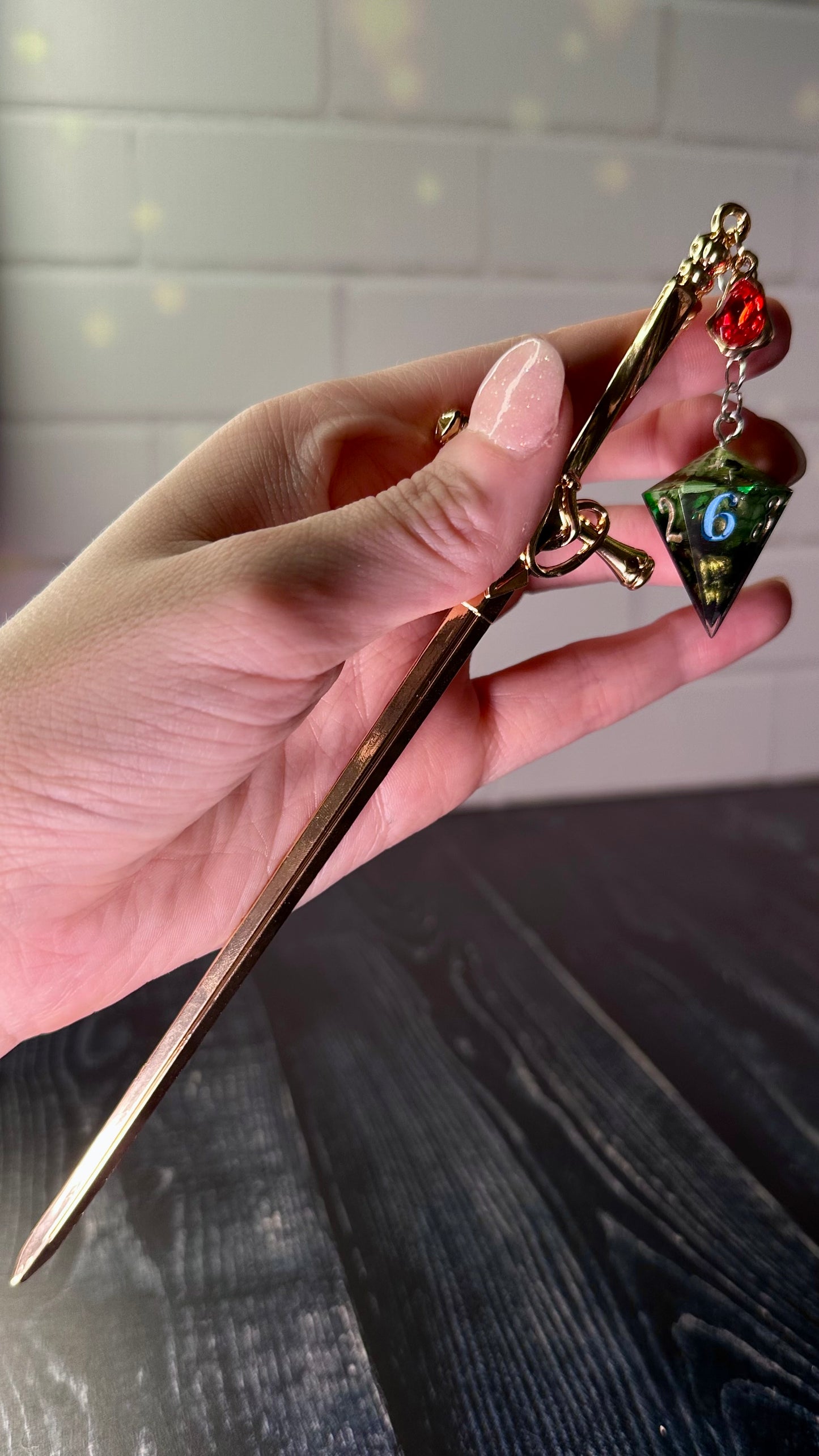 The Wizard and I Dice Dagger