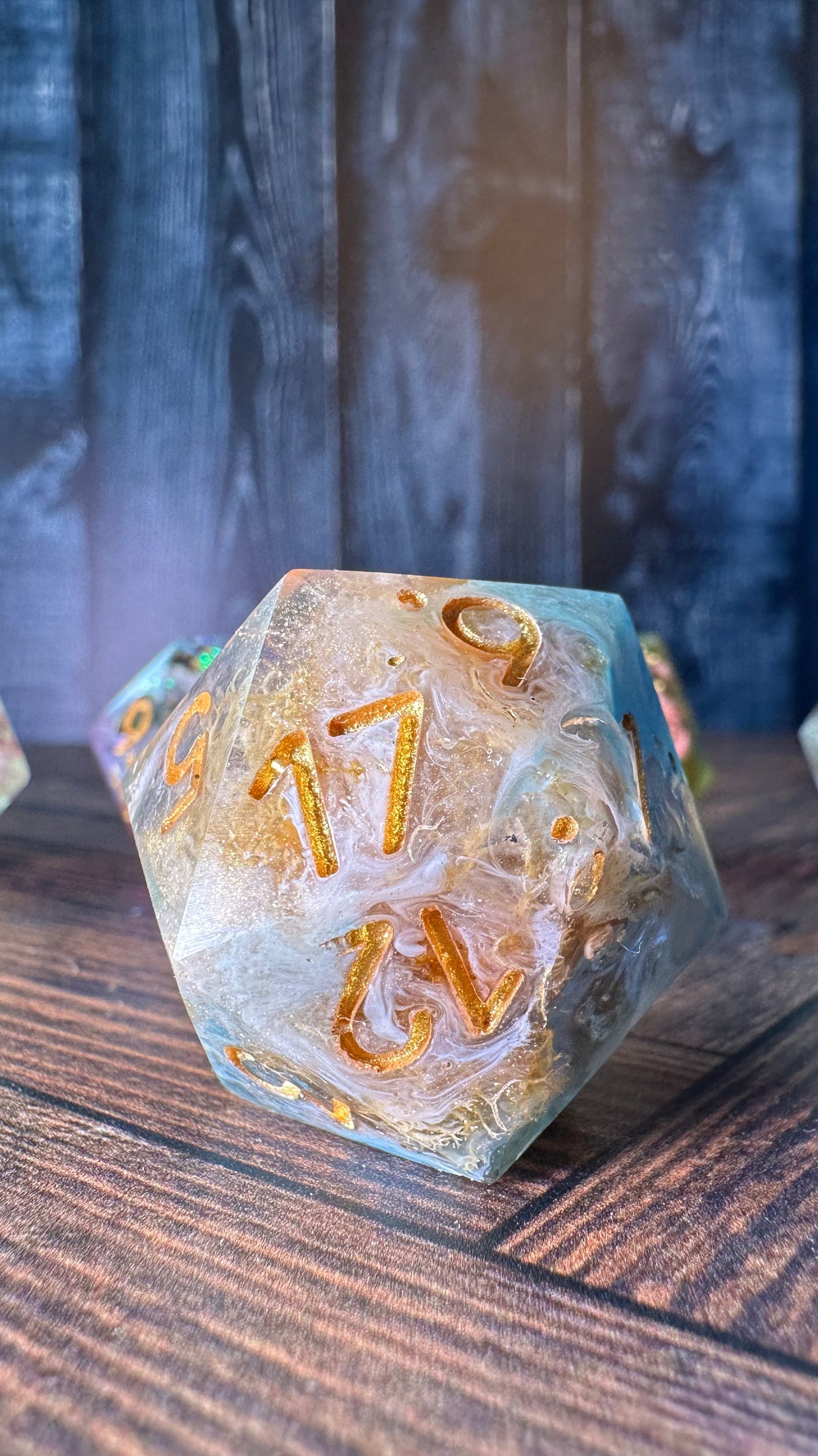 Purple Butterfly- 35 MM Logo d20 Chonk-Pobody’s Nerfect
