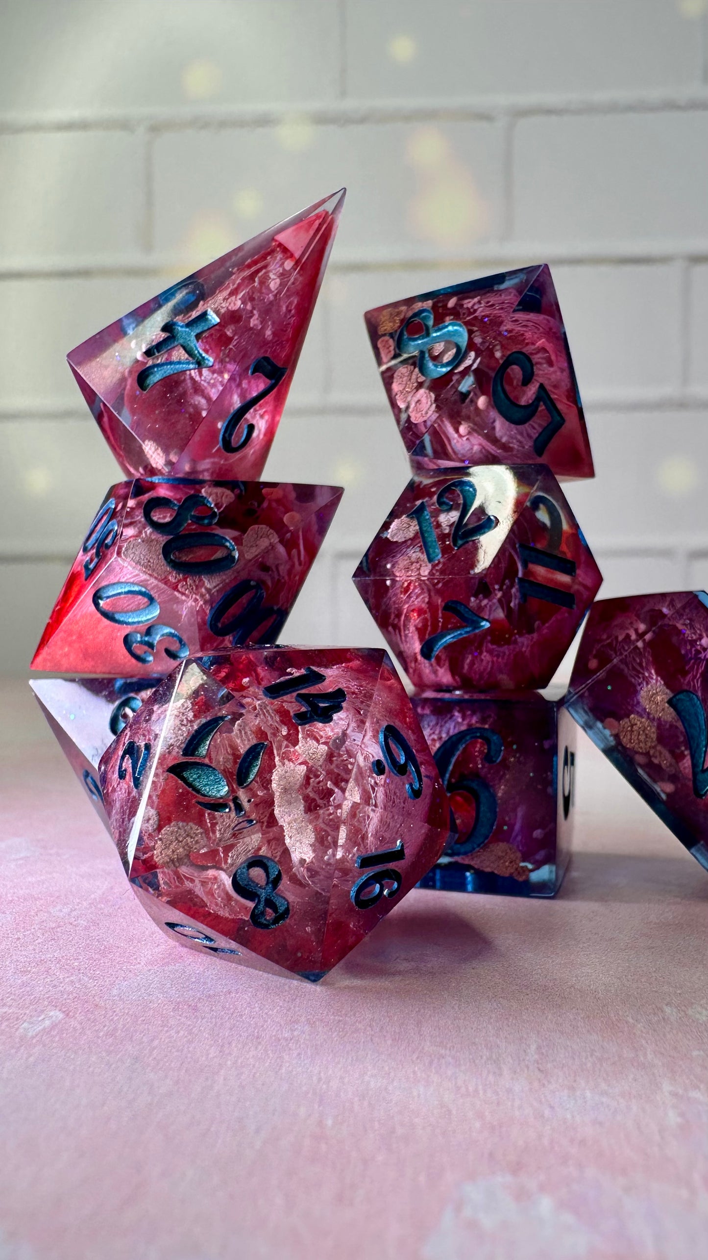 Billy Maximoff-8 piece polyhedral dice set (Large)