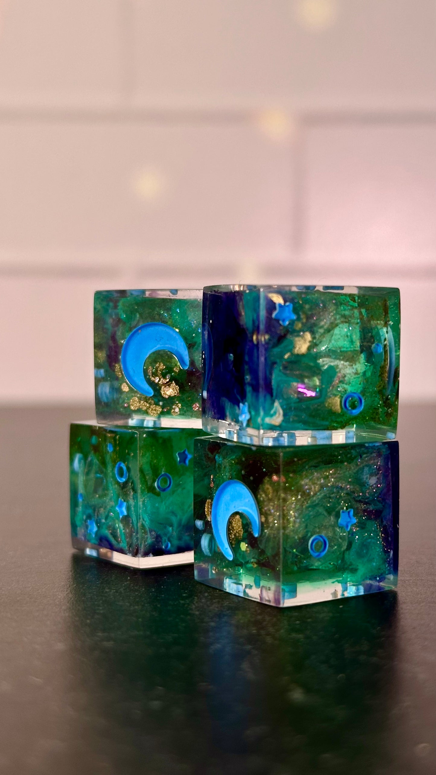 Zoey Inspired Character Creation D6 Set