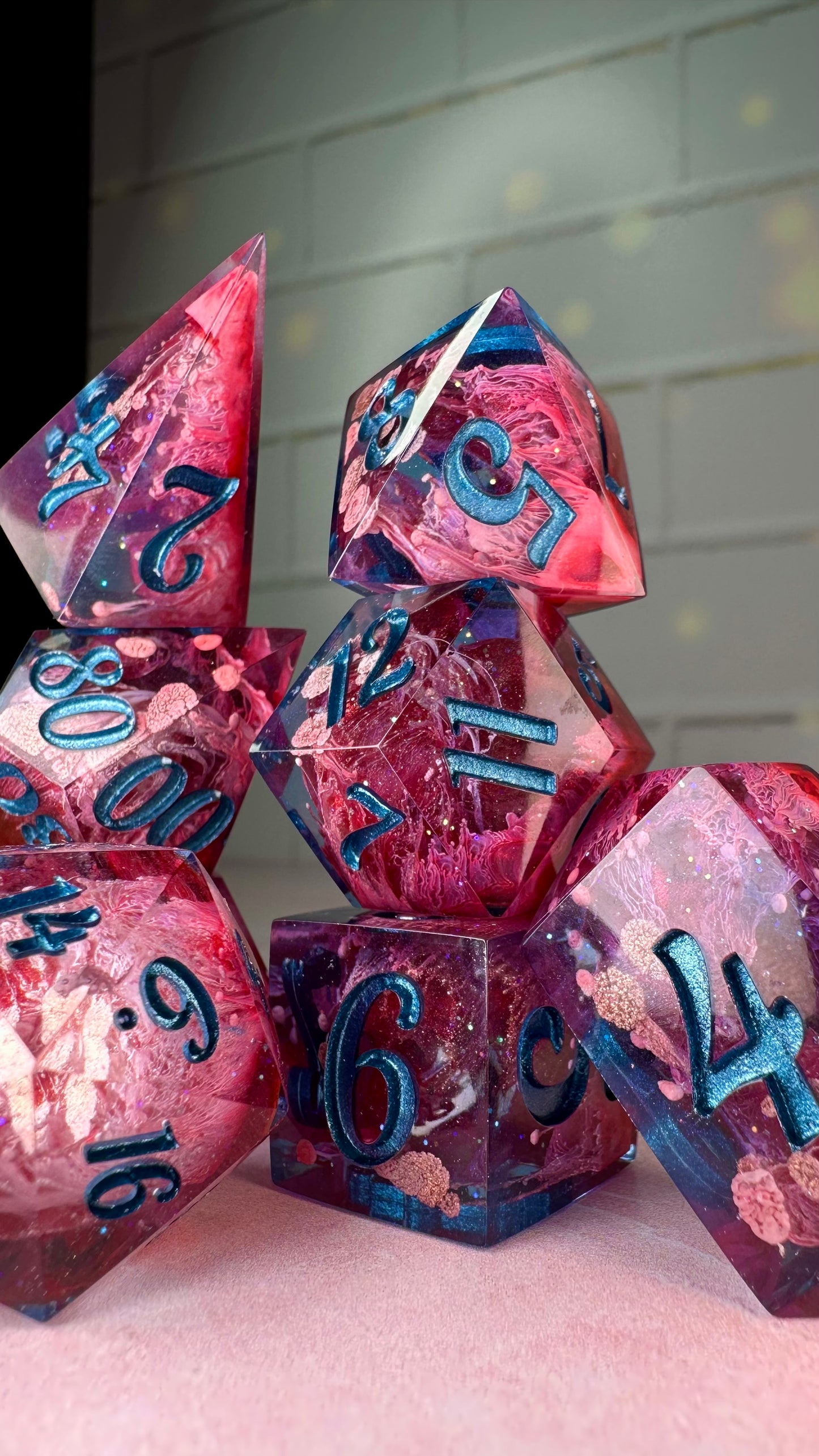 Billy Maximoff-8 piece polyhedral dice set (Large)