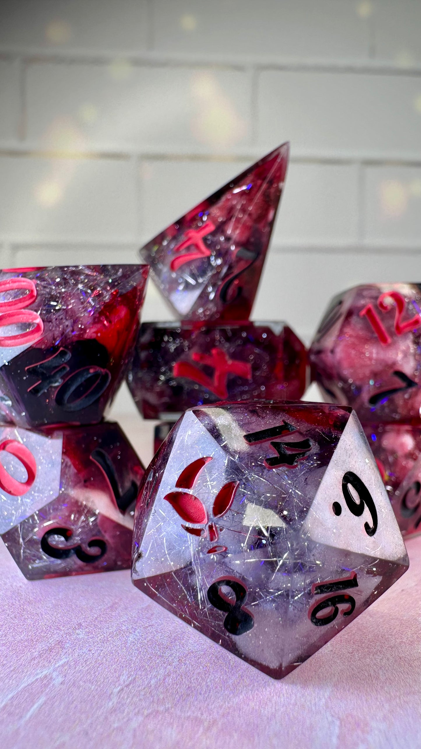 The Stranger -8 piece polyhedral dice set (Large)