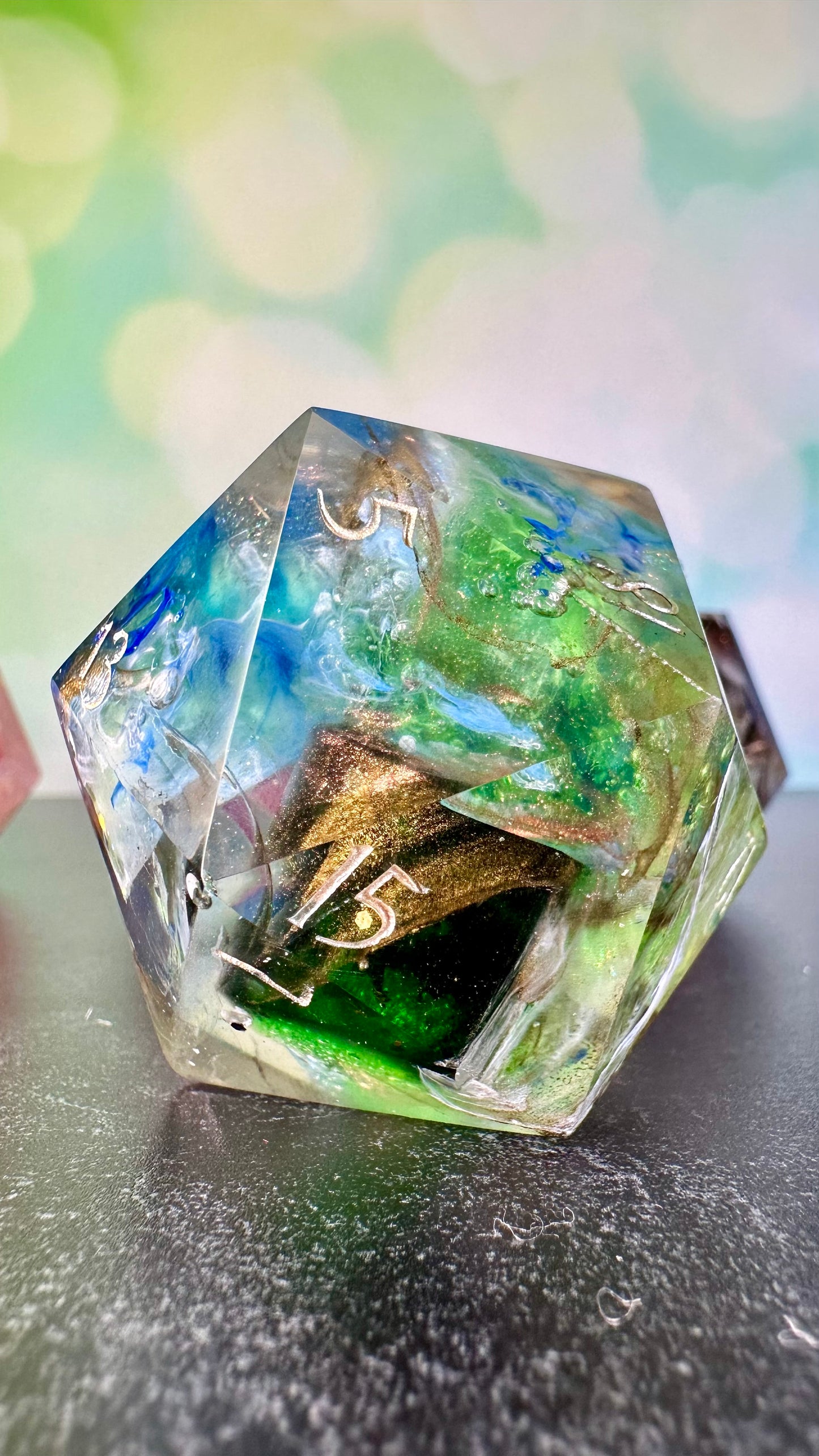 Van Gogh 60 MM Logo d20 Paperweight Chonk (Beta) Pobody's Nerfect