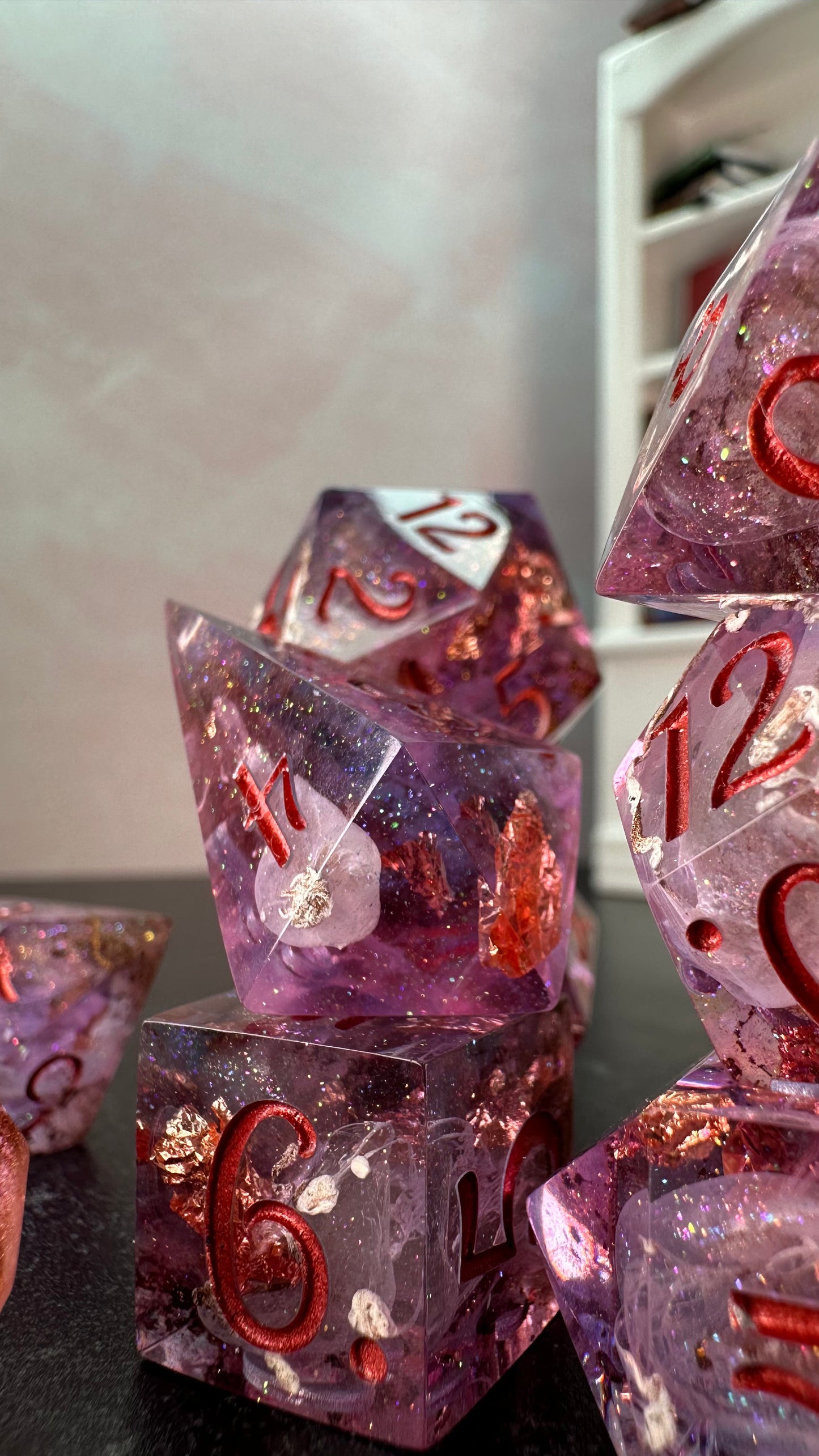 Cassian- 8 piece polyhedral dice set