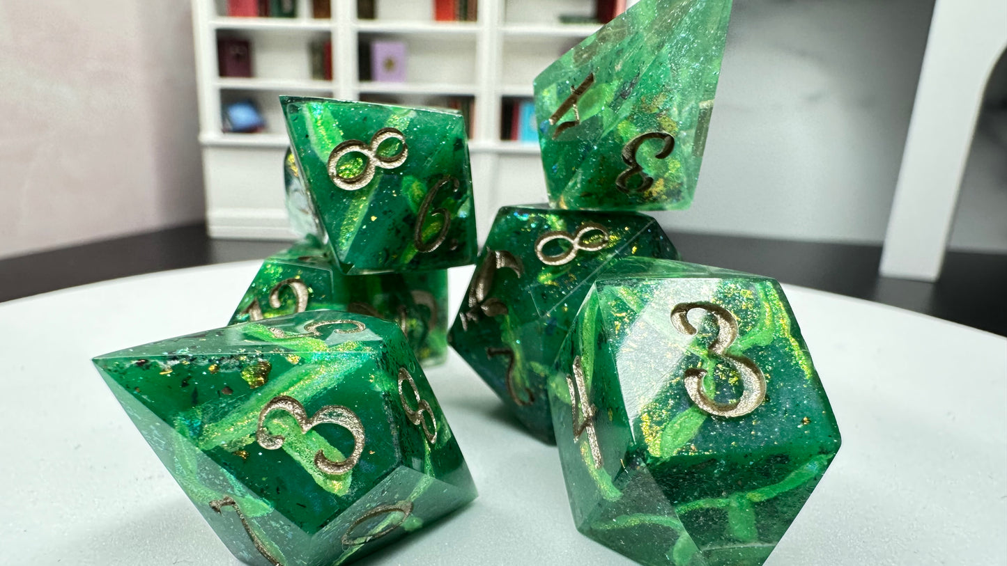Tamlin's Revenge-8 piece polyhedral dice set