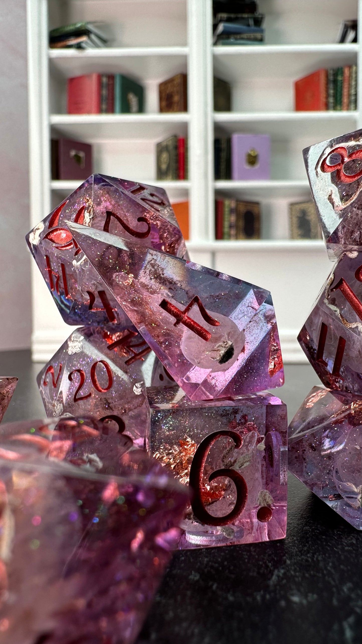 Cassian- 8 piece polyhedral dice set
