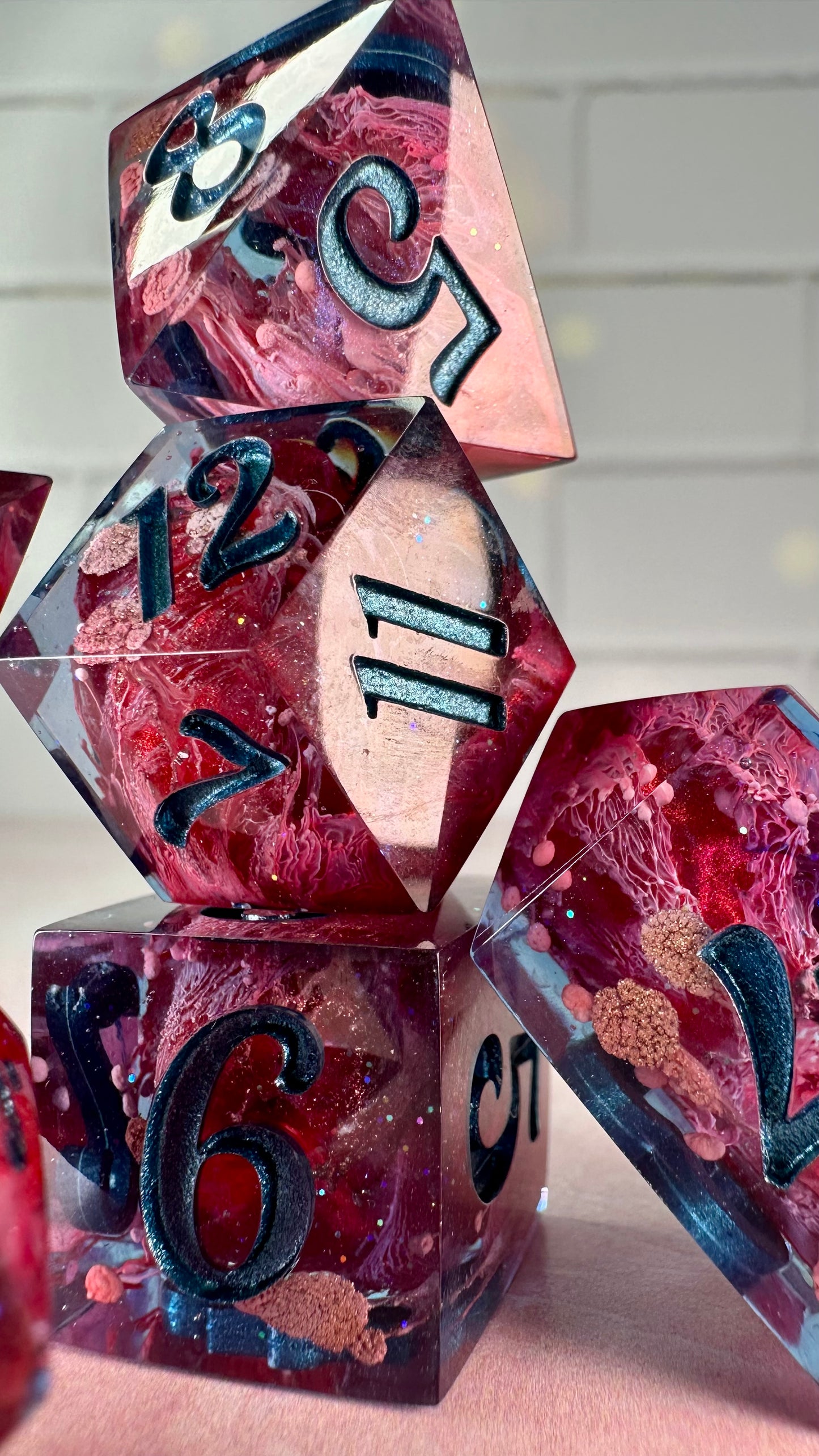 Billy Maximoff-8 piece polyhedral dice set (Large)