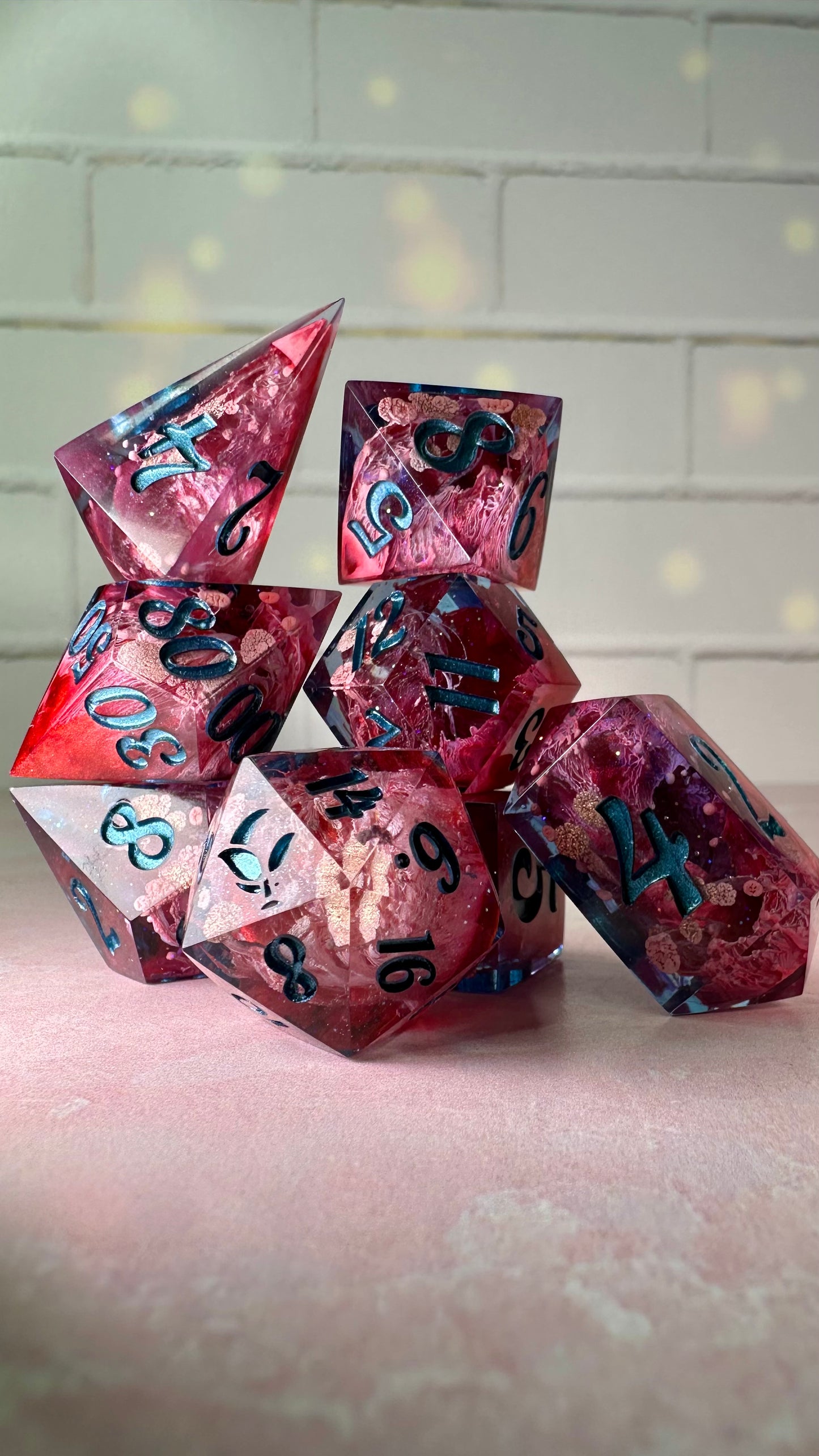 Billy Maximoff-8 piece polyhedral dice set (Large)
