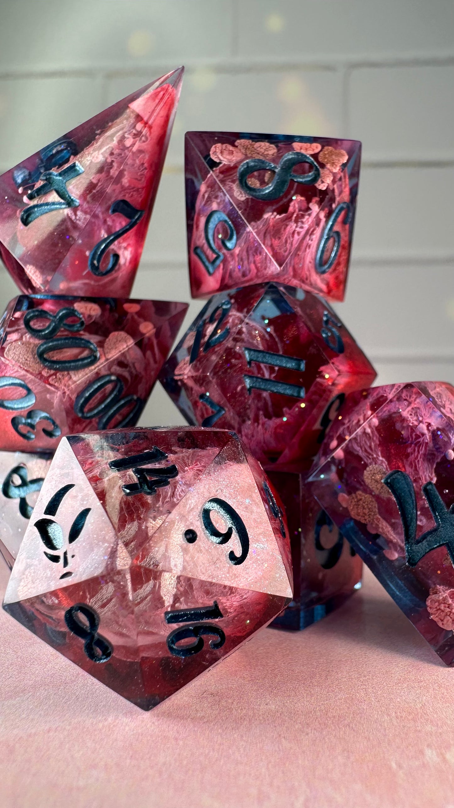 Billy Maximoff-8 piece polyhedral dice set (Large)