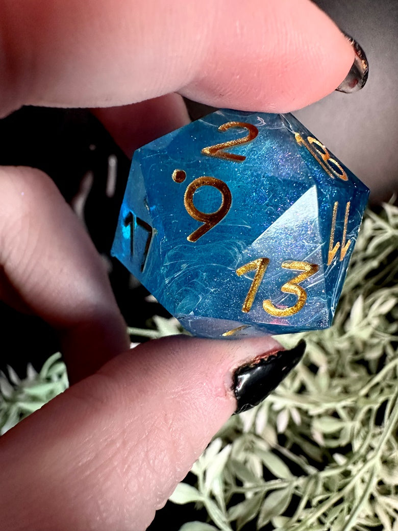 Lights in the Ice D20 chonk
