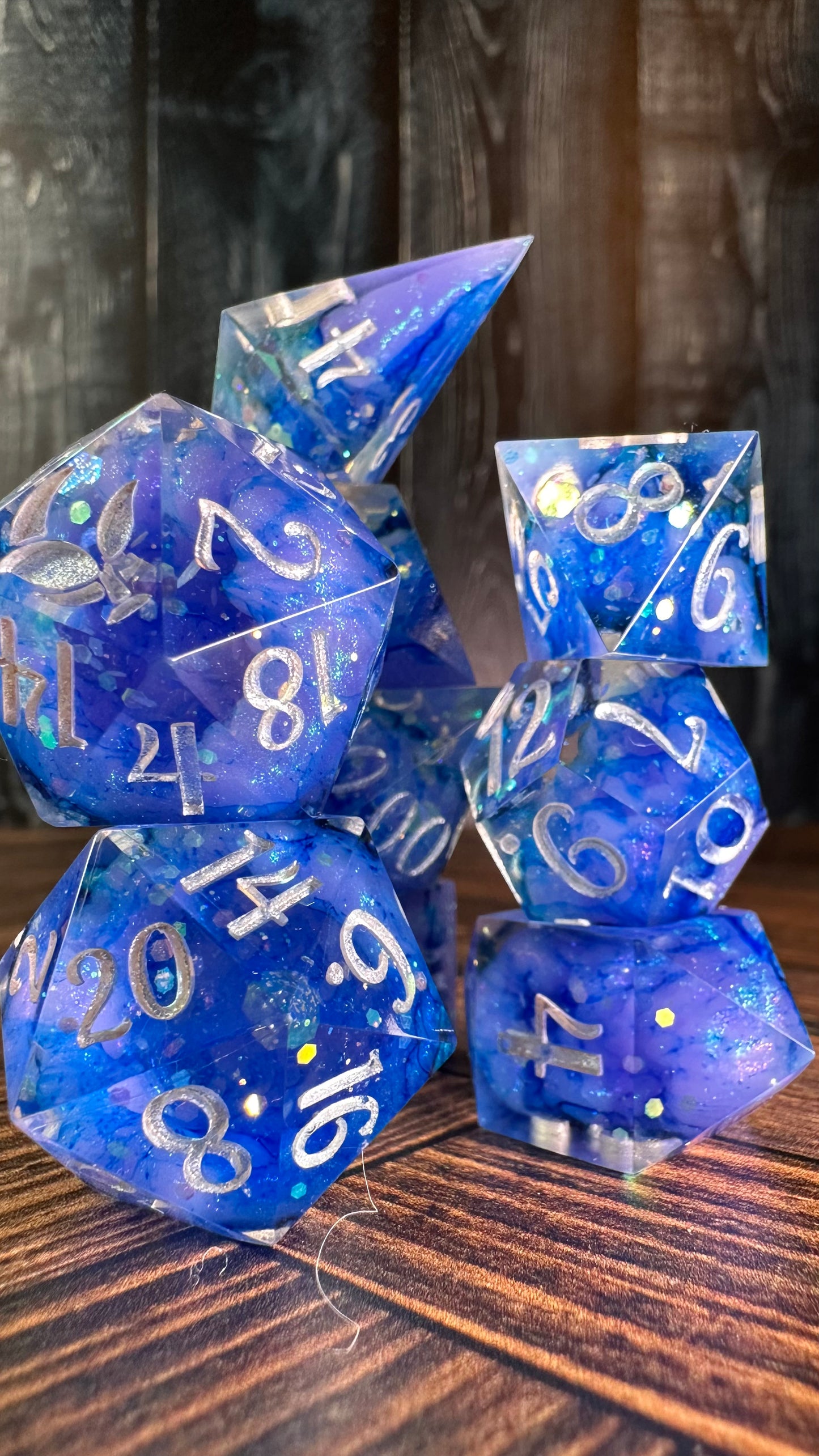 Elena Galathynius Havilliard-8 piece polyhedral dice set