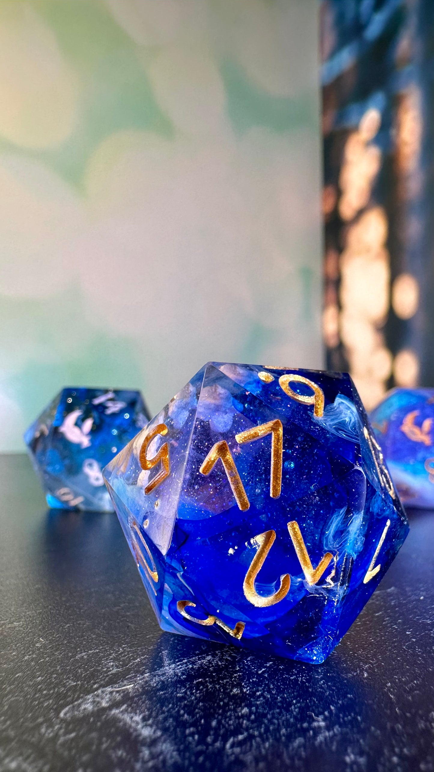 Cloud Dice 35mm Chonk D20