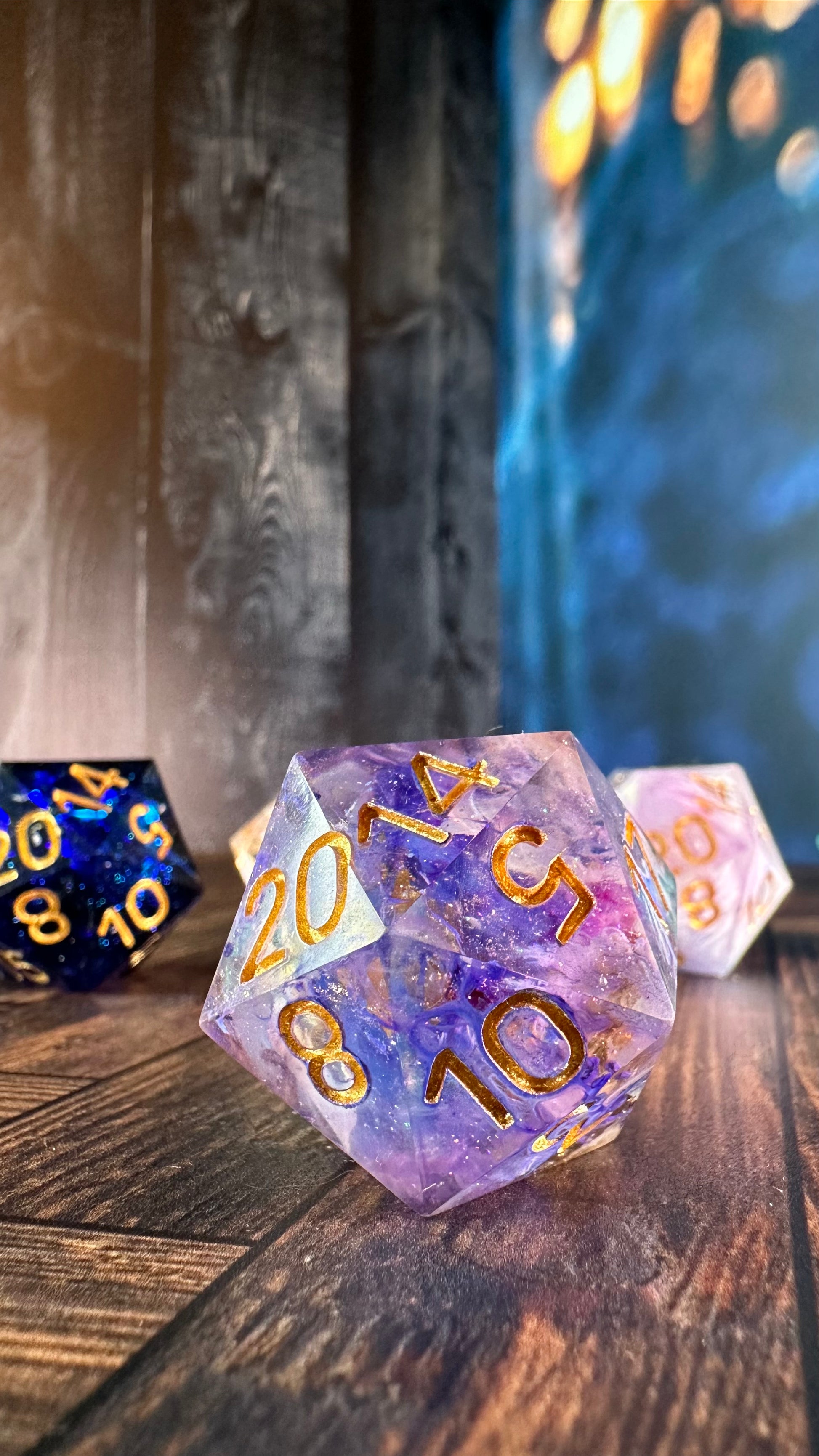Dice Rattler Rattle the Stars 35mm Chonk D20 – DiceSeeds
