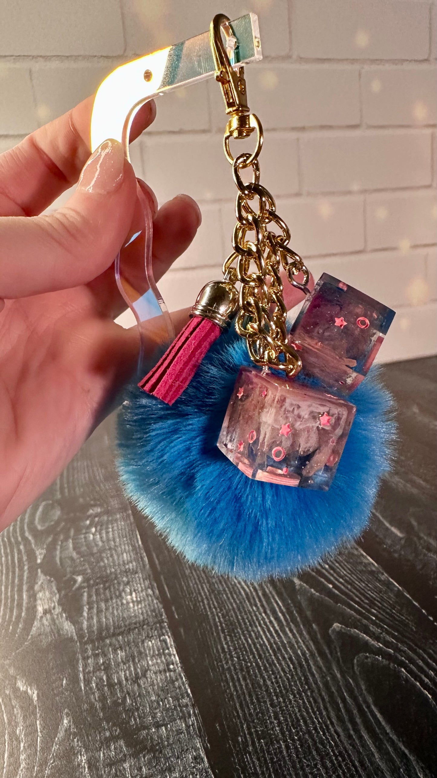 Every Drop I Drink Bag Charm