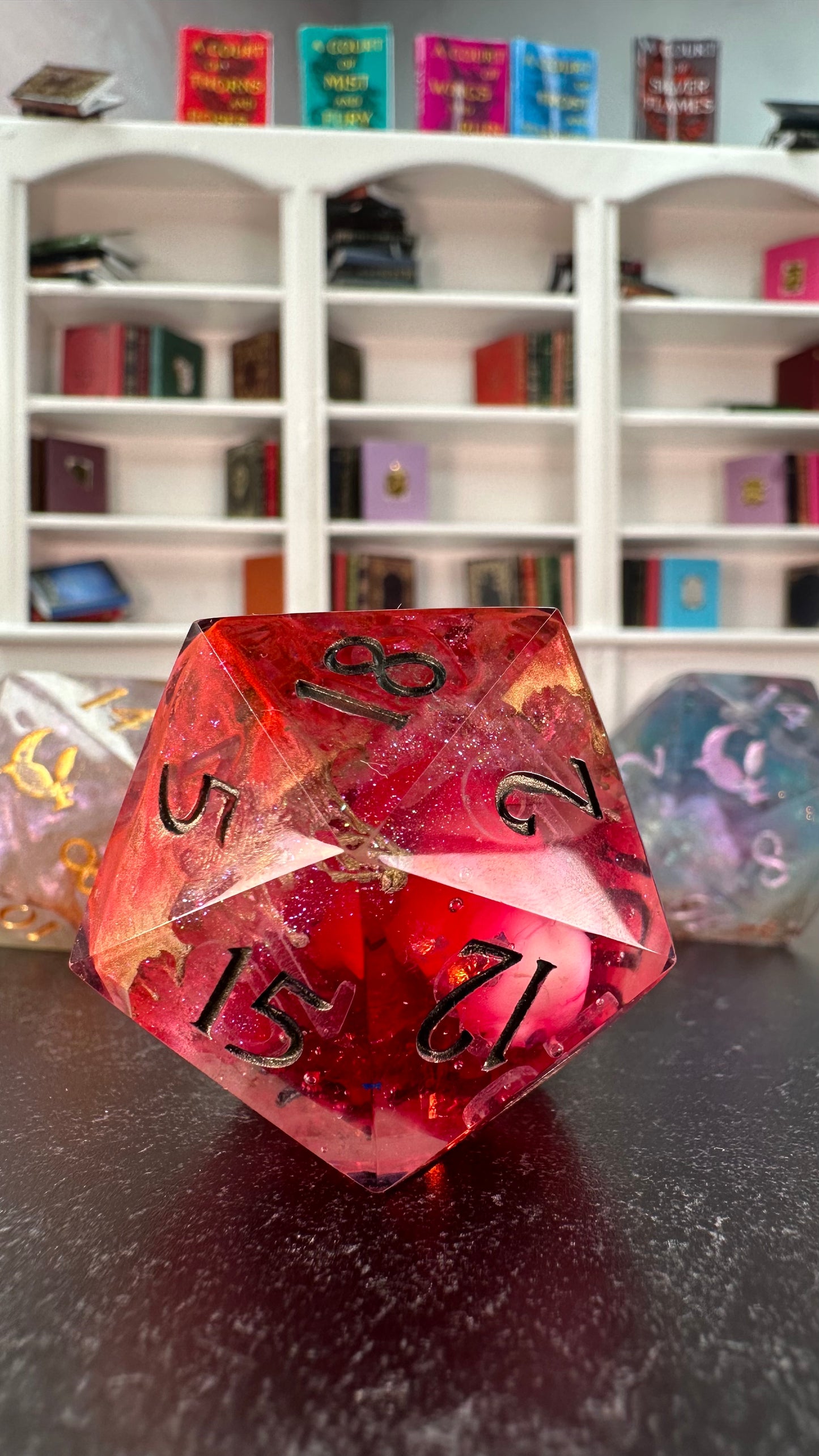 The Cost of War- 40 MM Logo d20 Chonk