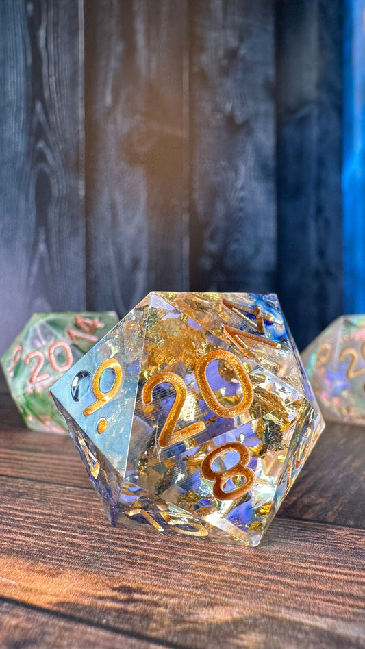 Blue&Gold 35mm Chonk D20