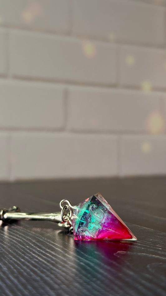 Pink Goes Good With Green Dice Dagger