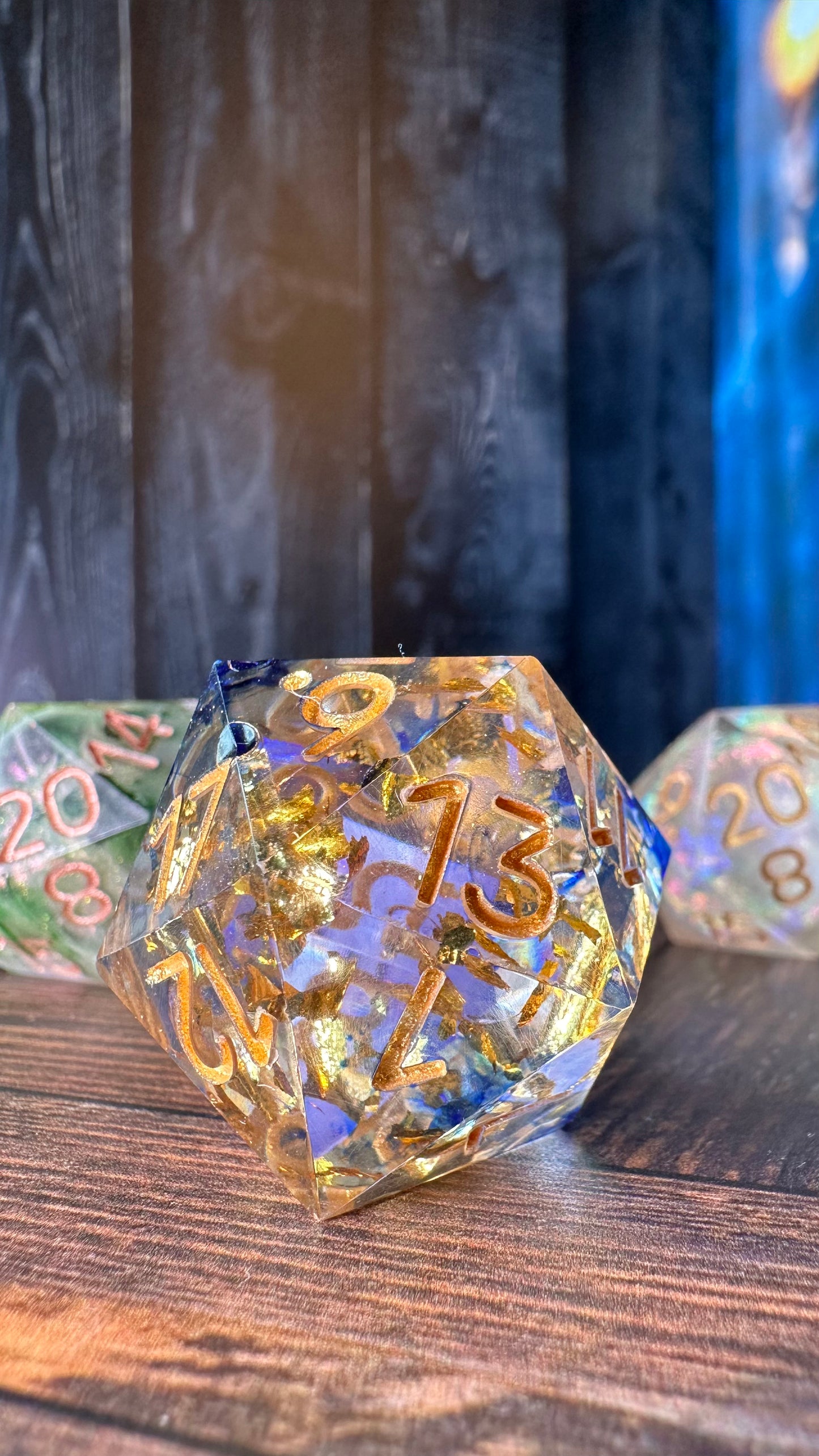 Blue&Gold 35mm Chonk D20