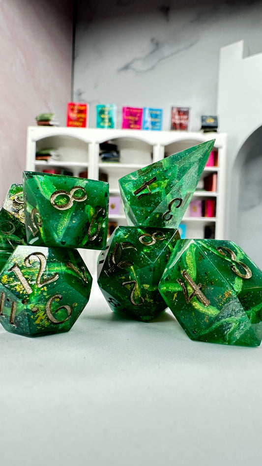 Tamlin's Revenge-8 piece polyhedral dice set