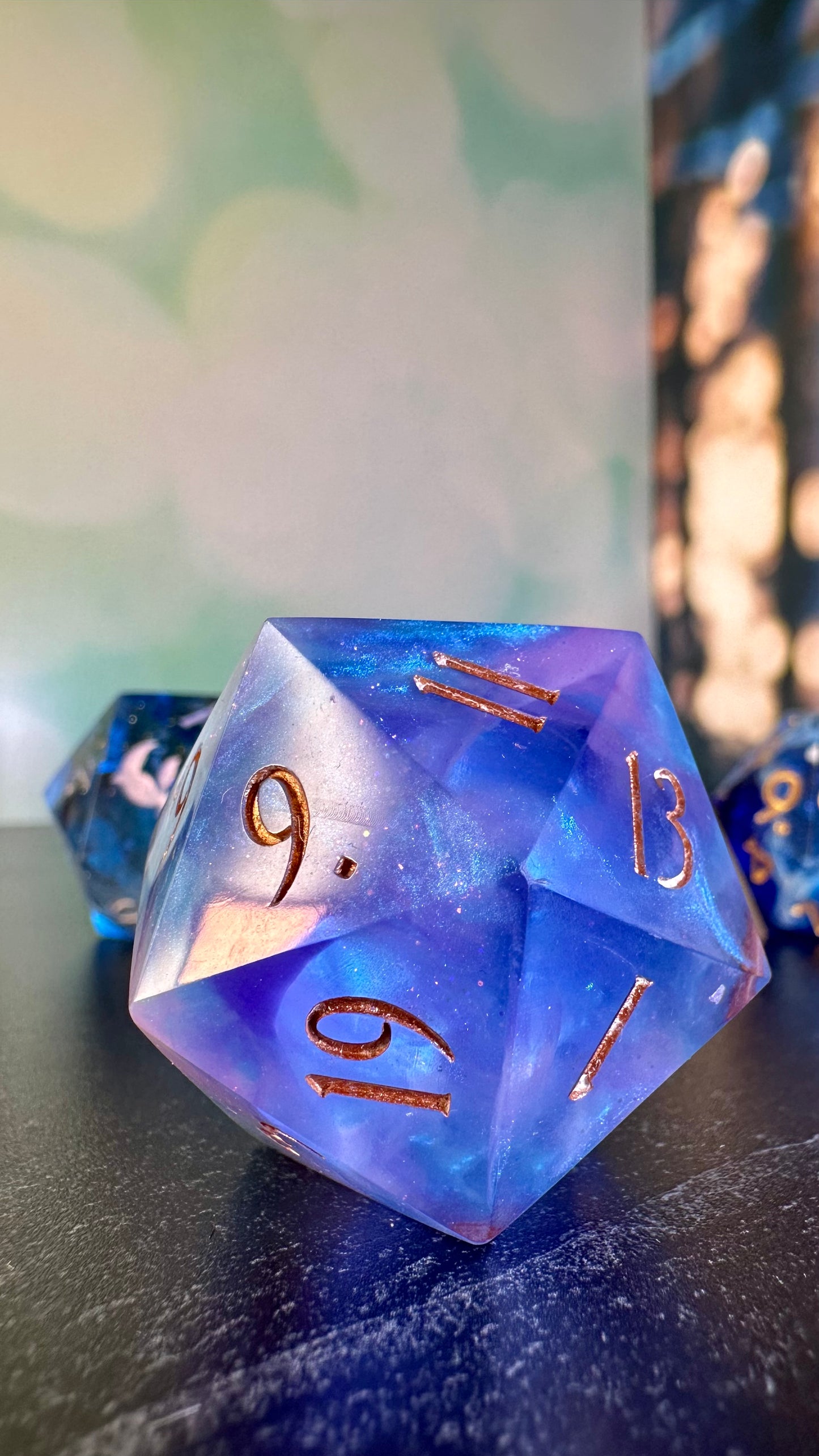 Danika's Touch- 40 MM Logo d20 Chonk