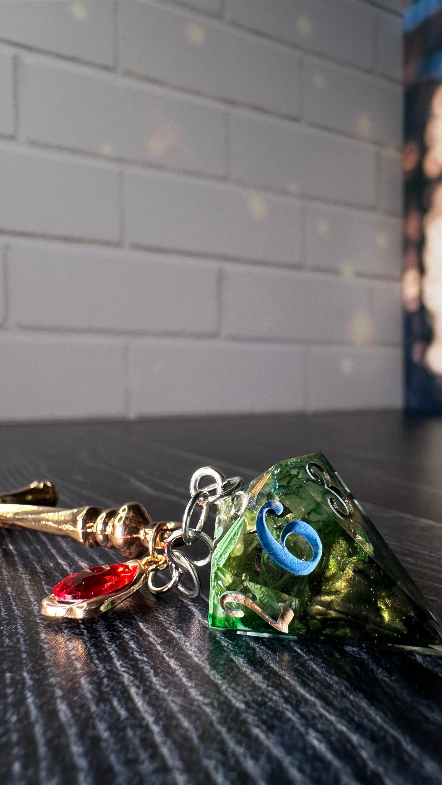 The Wizard and I Dice Dagger