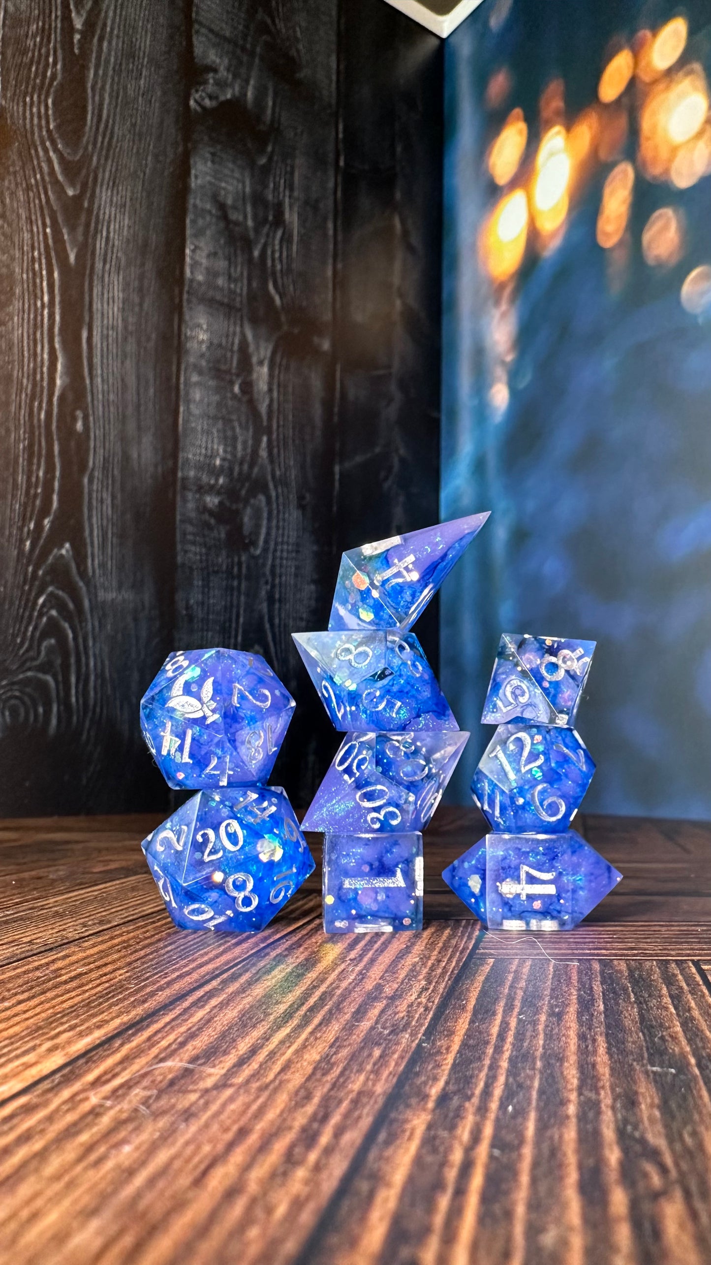 Elena Galathynius Havilliard-8 piece polyhedral dice set