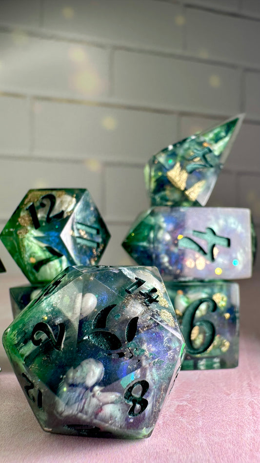 Rio Vidal-8 piece polyhedral dice set (Large)