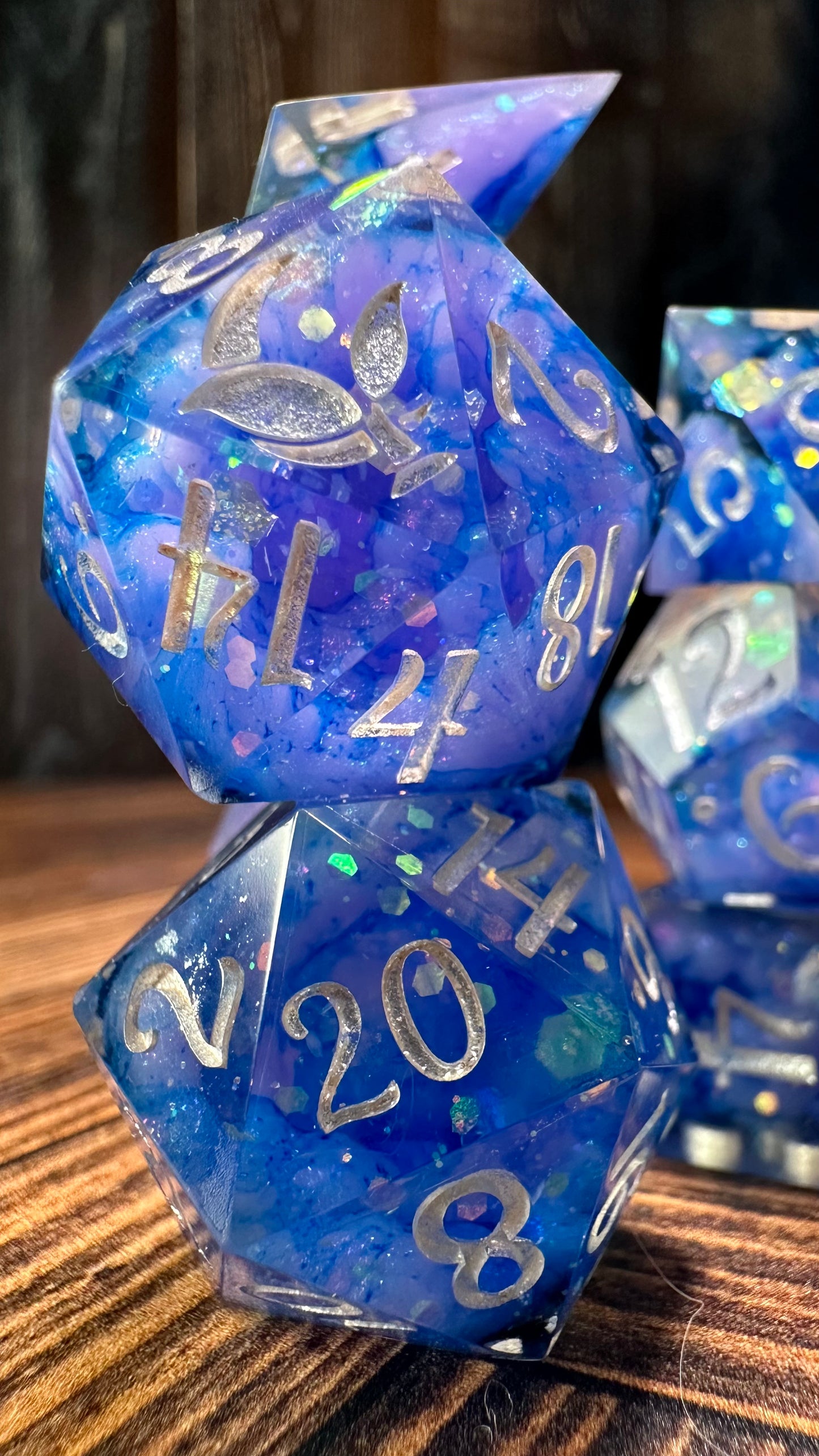 Elena Galathynius Havilliard-8 piece polyhedral dice set