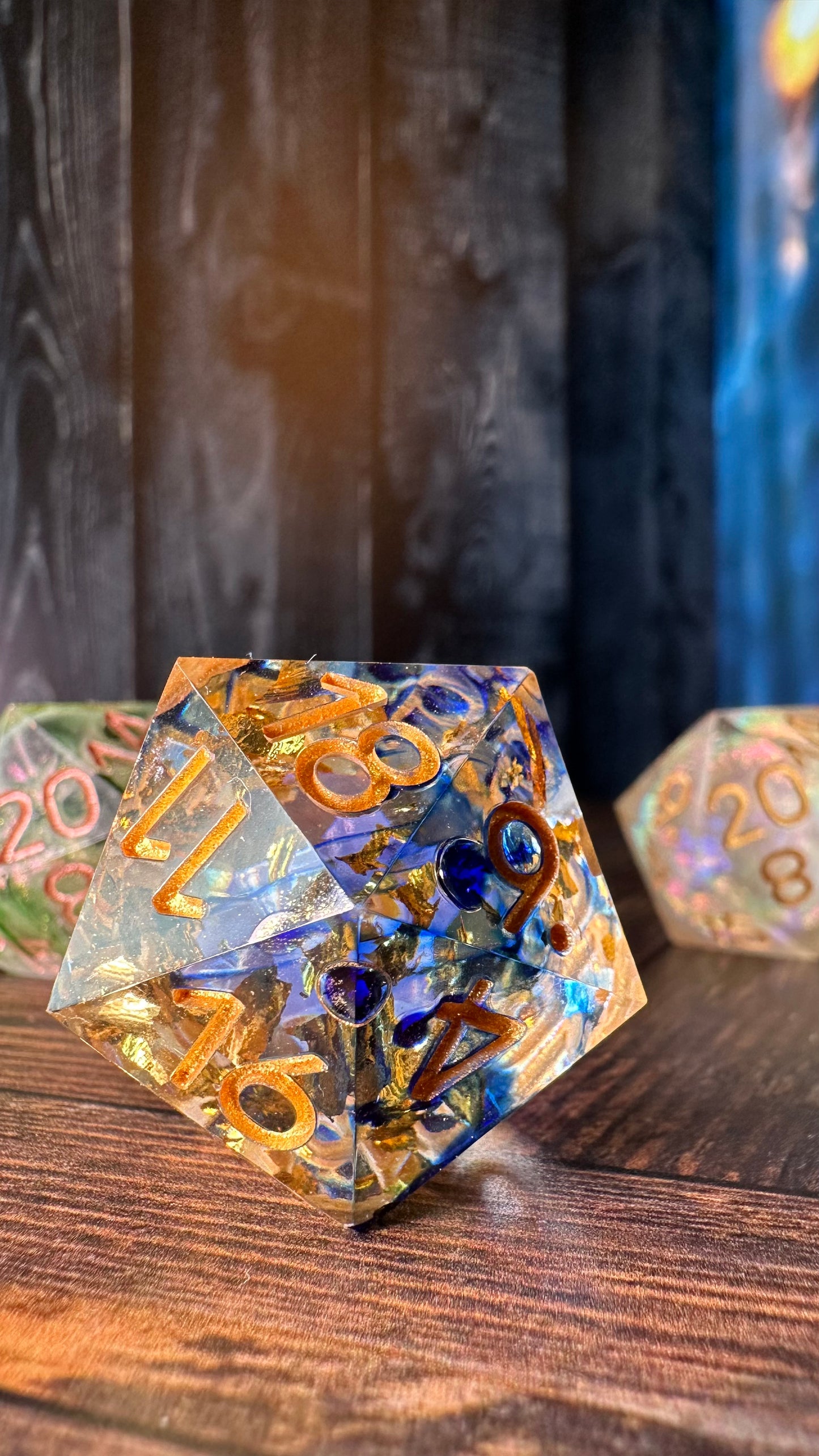 Blue&Gold 35mm Chonk D20