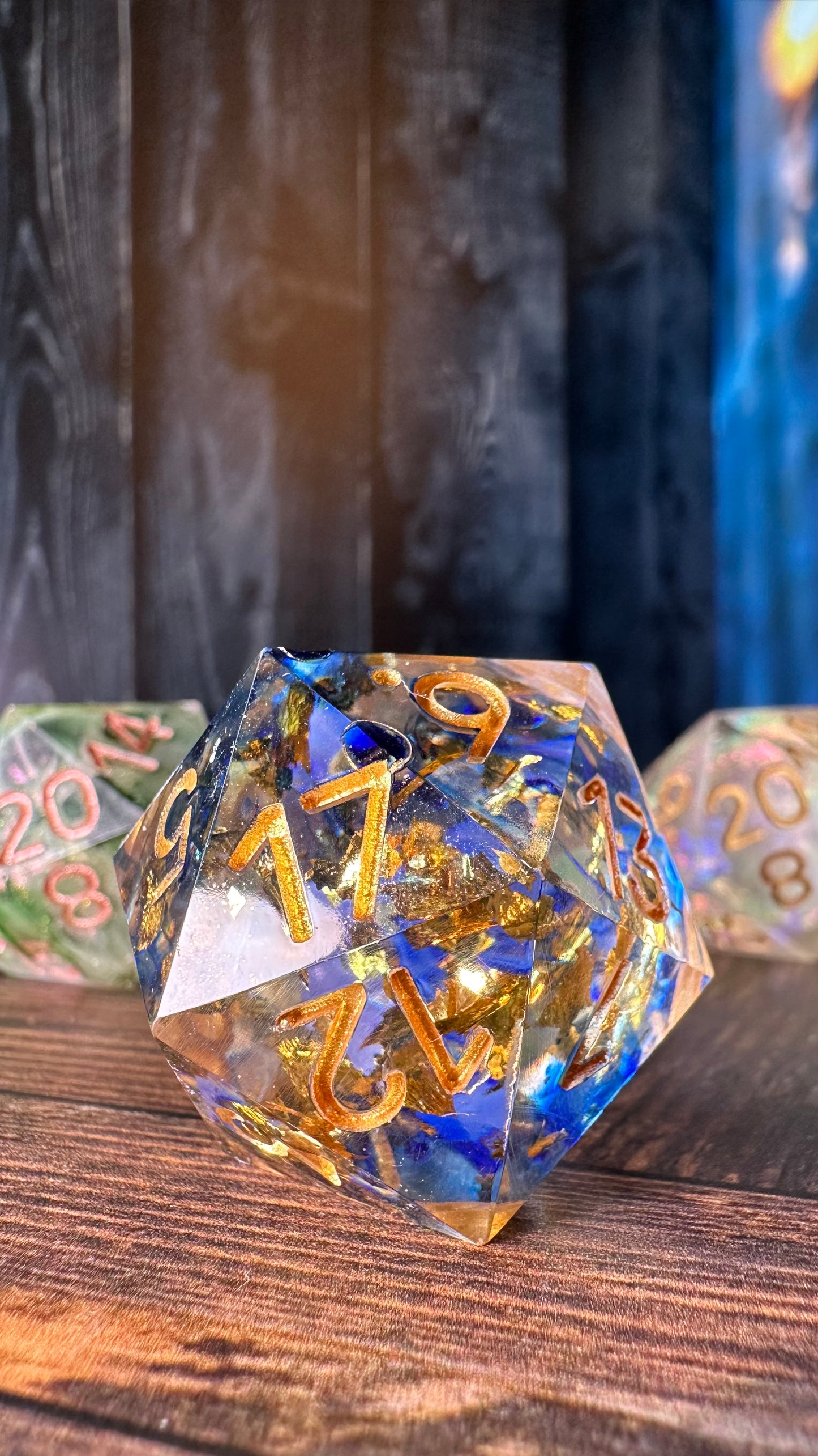 Blue&Gold 35mm Chonk D20