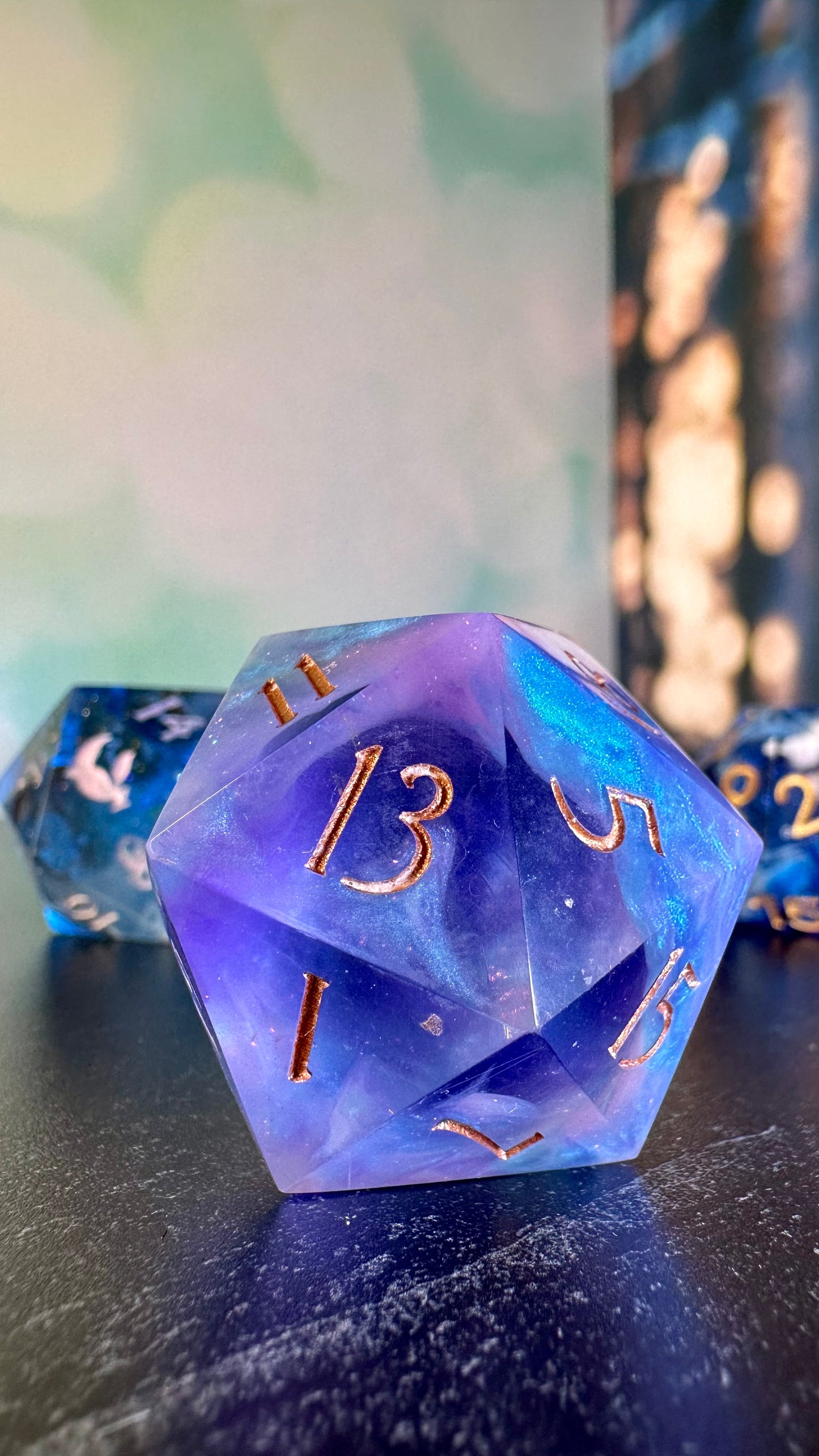 Danika's Touch- 40 MM Logo d20 Chonk