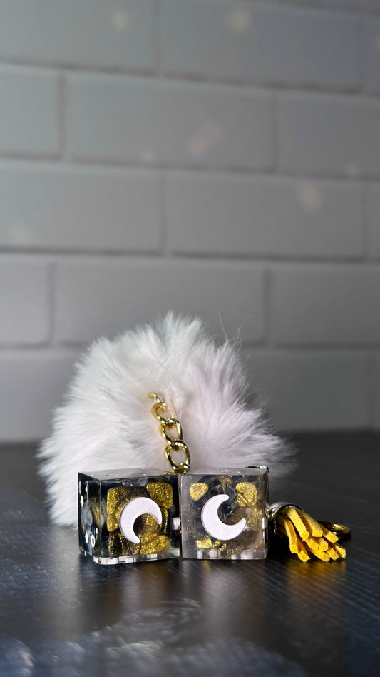 Golden Bag Charm