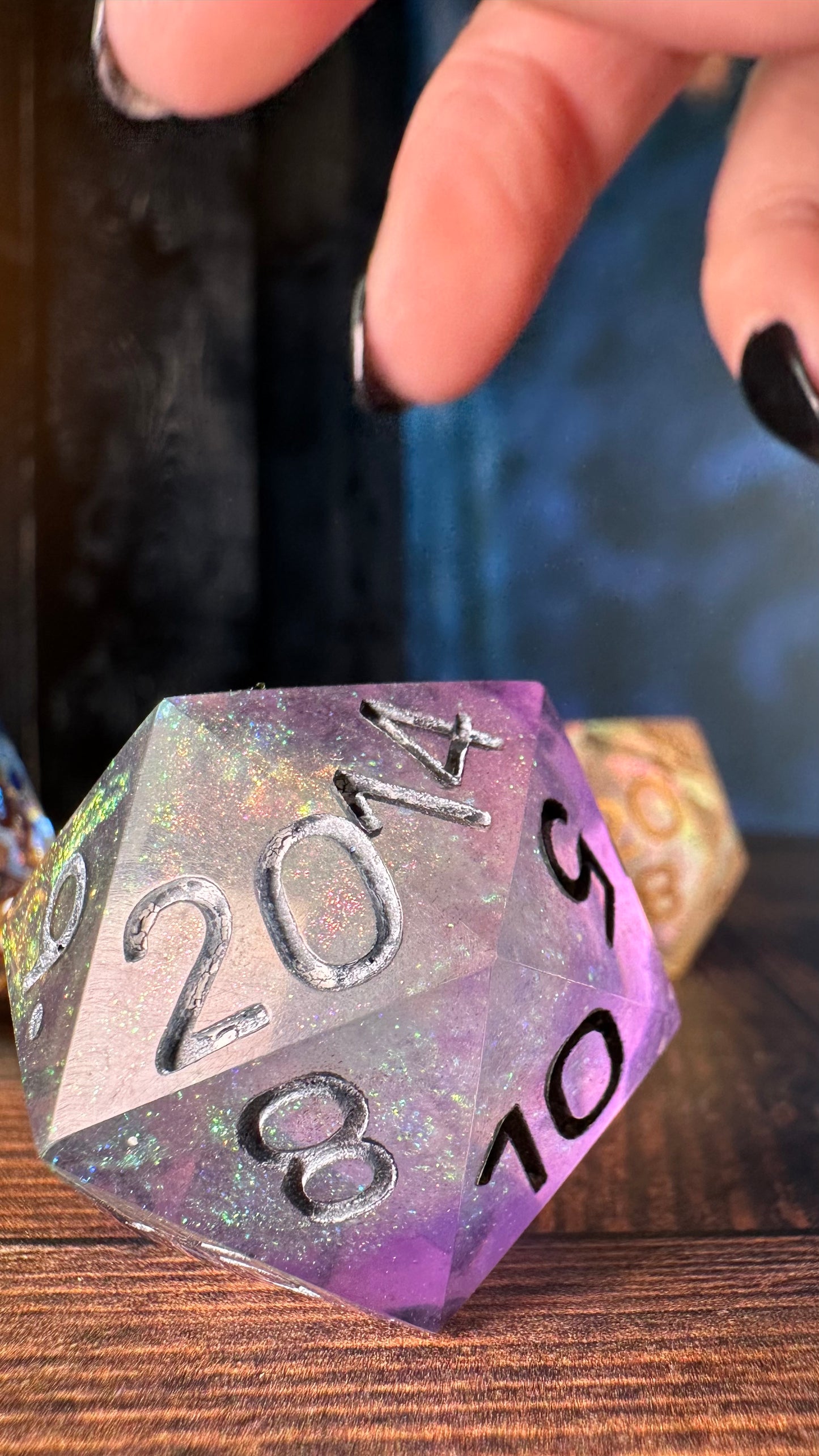 Lilac Milky Way 35mm Chonk D20