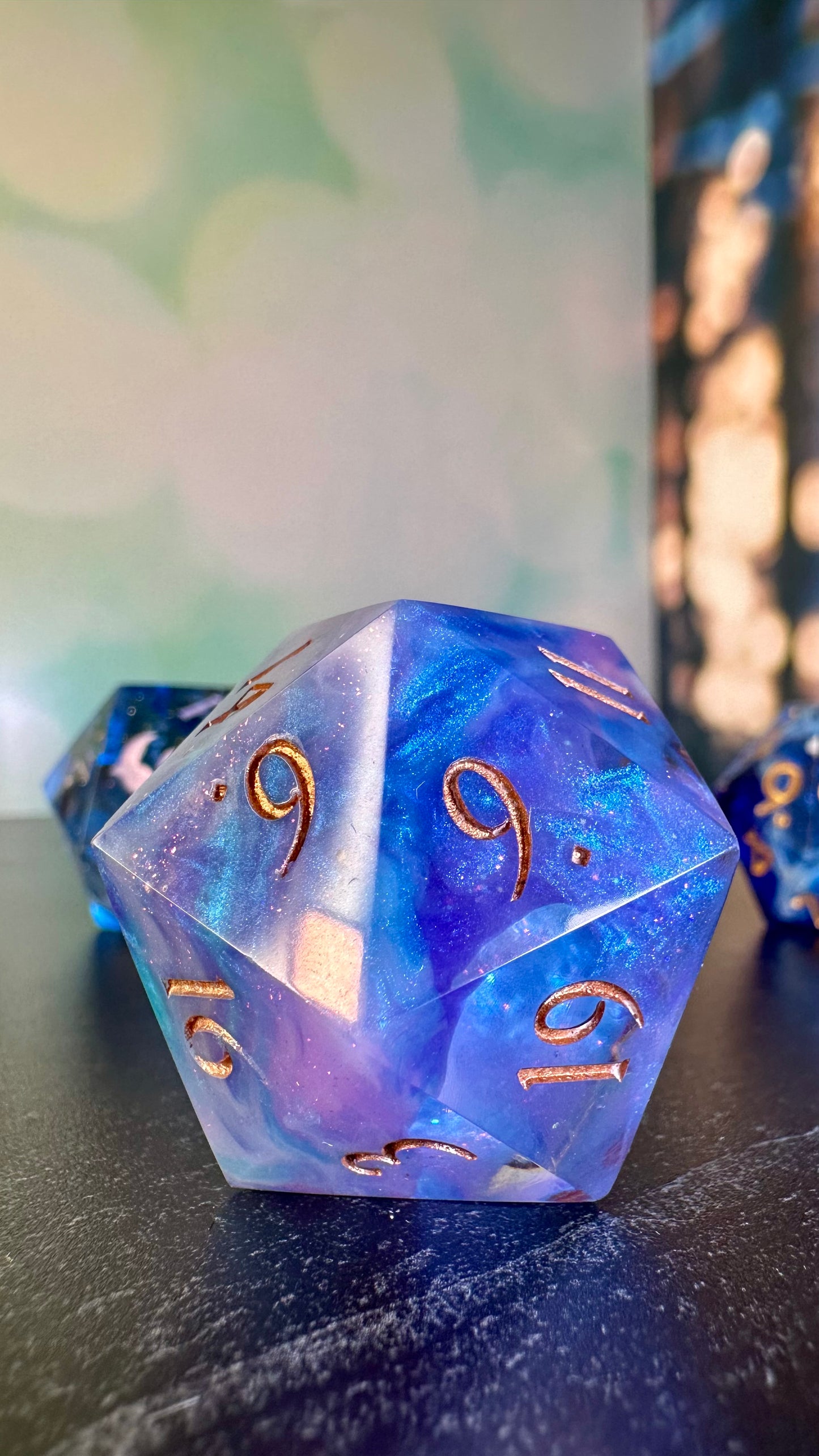 Danika's Touch- 40 MM Logo d20 Chonk