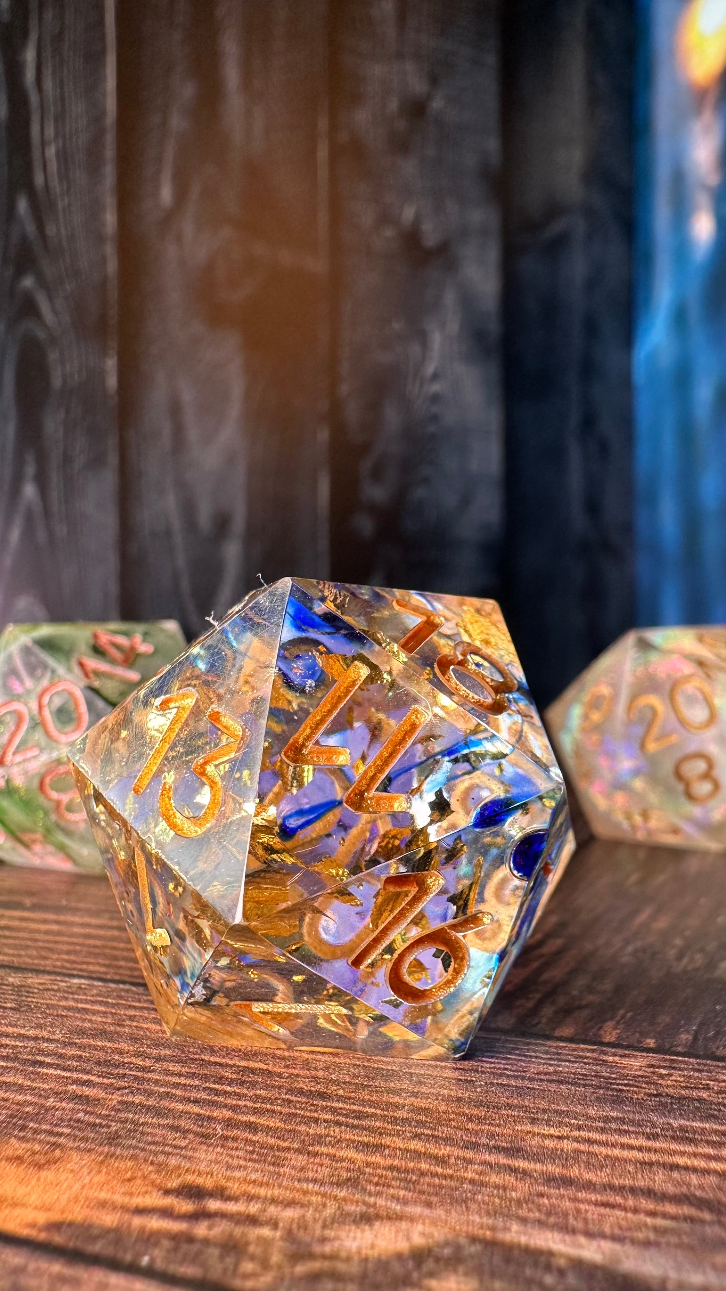 Blue&Gold 35mm Chonk D20