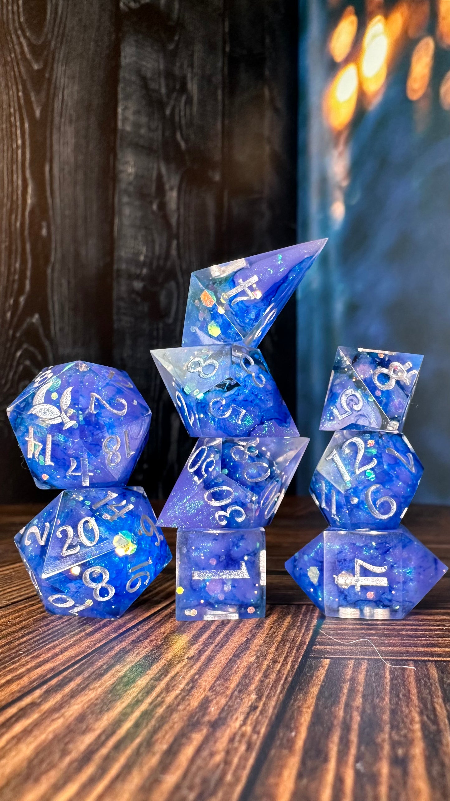 Elena Galathynius Havilliard-8 piece polyhedral dice set