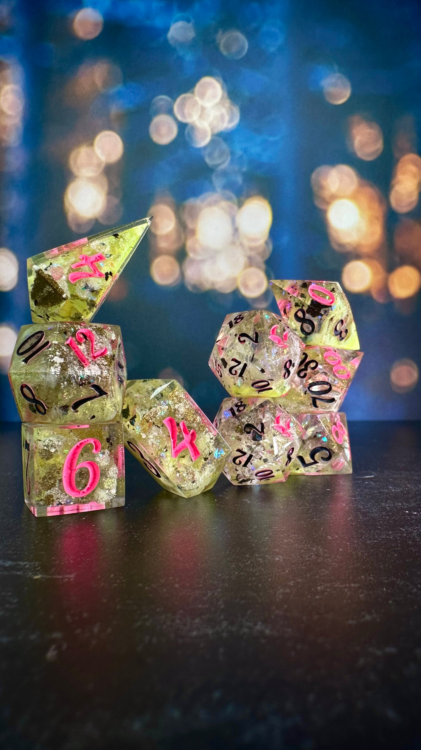 Fit Check for My Napalm Era-8 piece polyhedral dice set (Large)