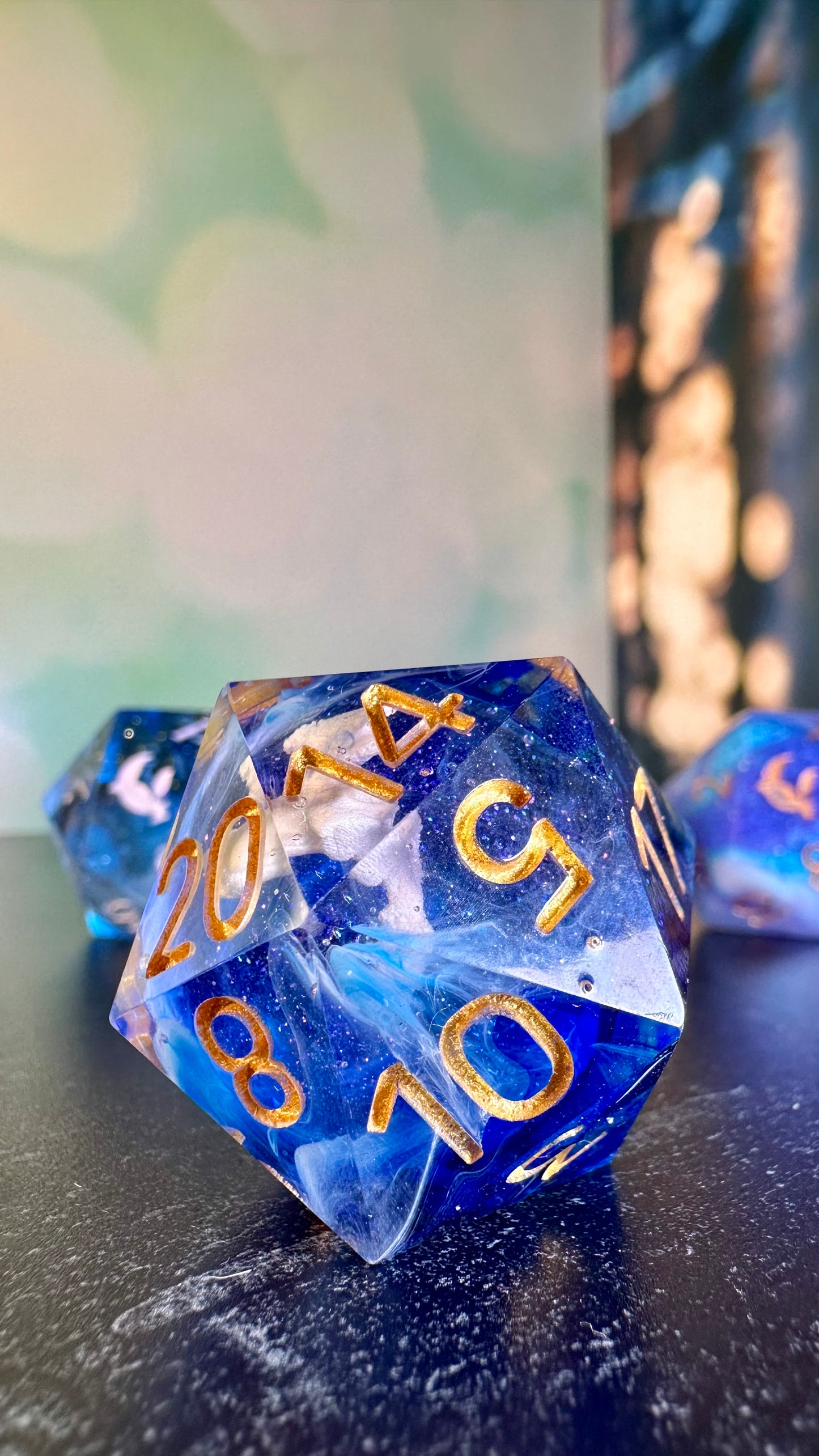 Cloud Dice 35mm Chonk D20