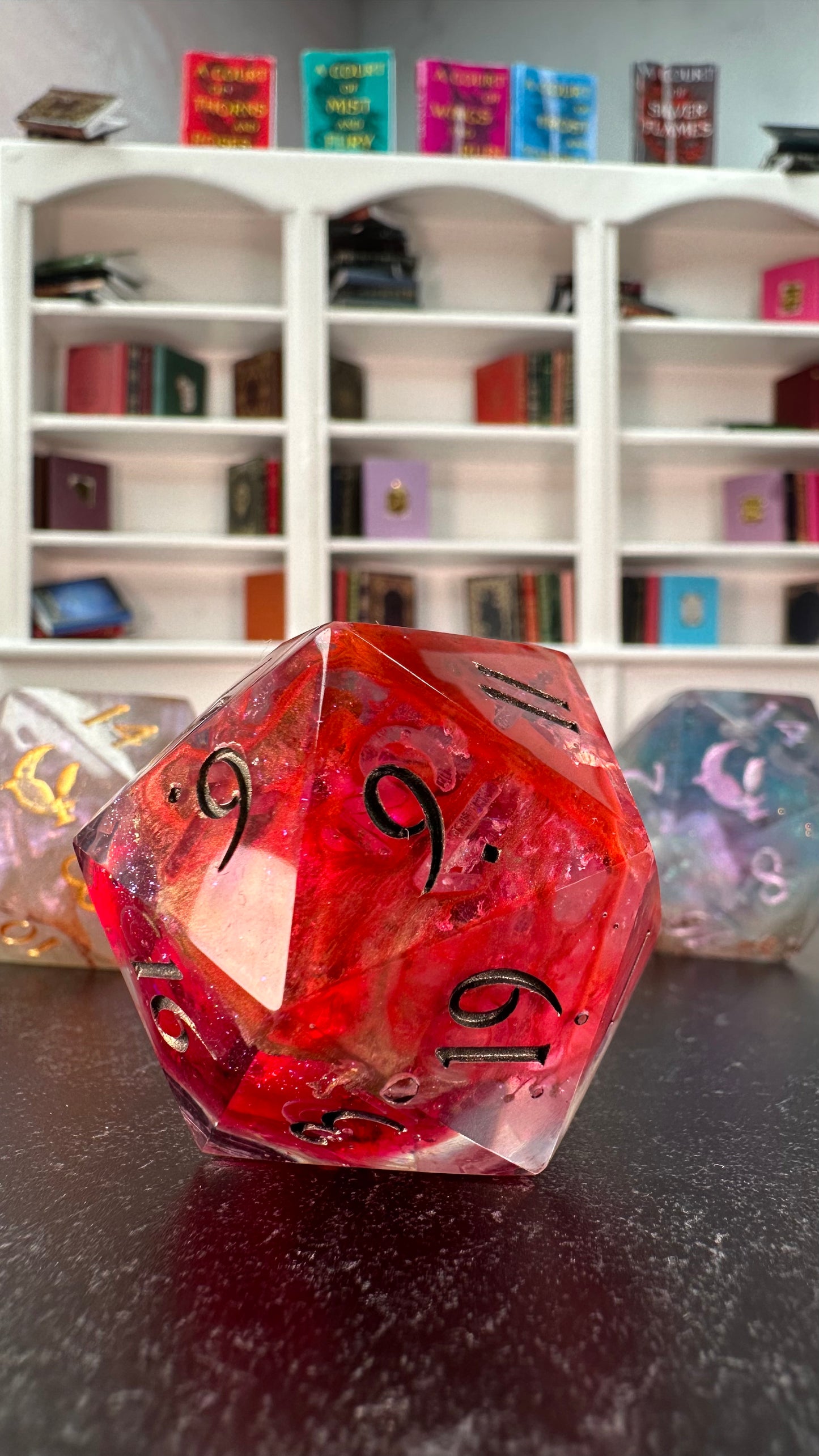 The Cost of War- 40 MM Logo d20 Chonk