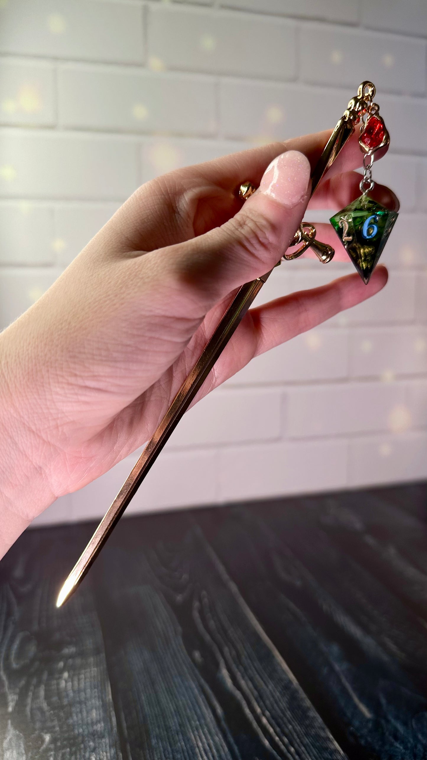 The Wizard and I Dice Dagger