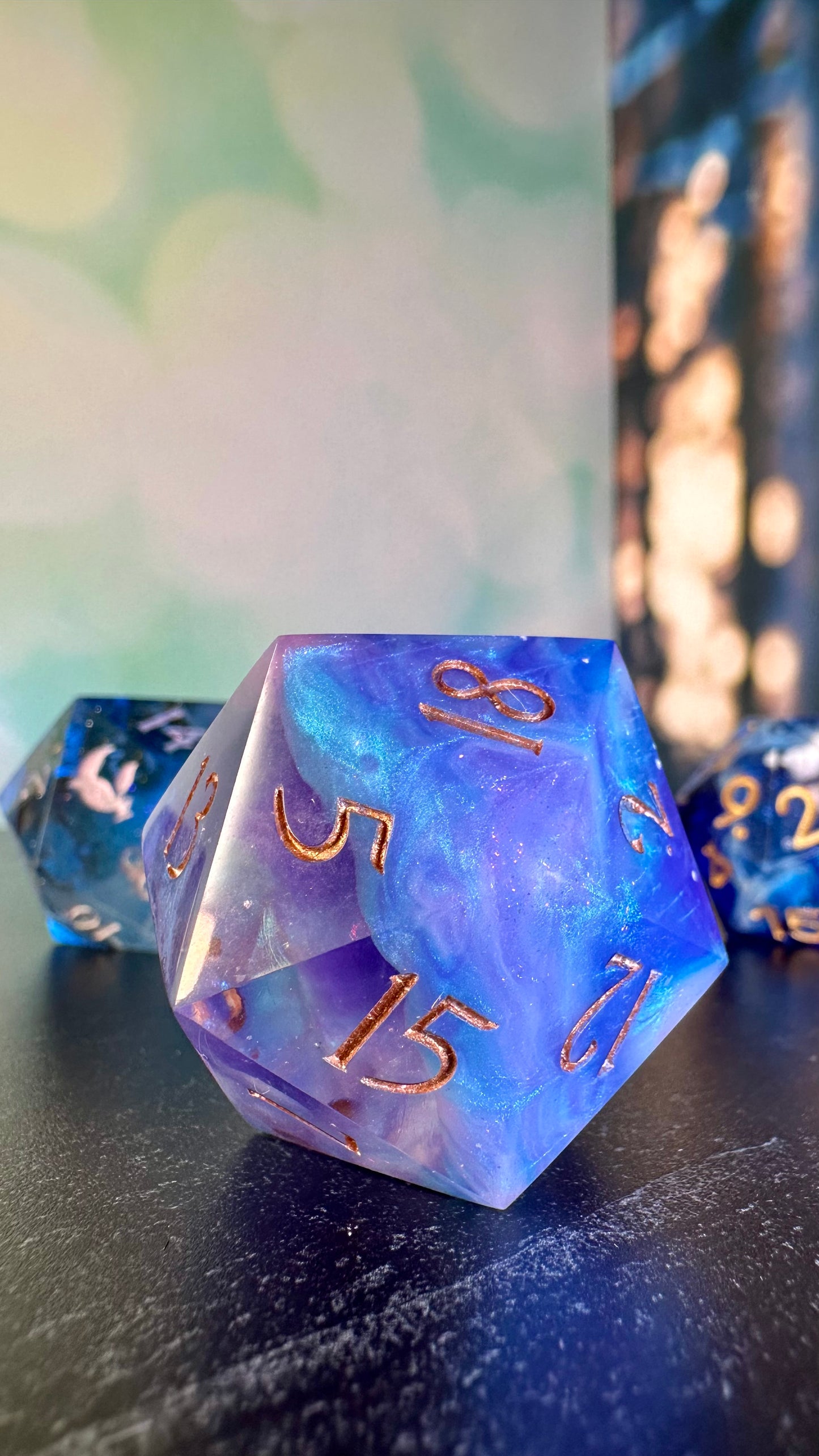 Danika's Touch- 40 MM Logo d20 Chonk